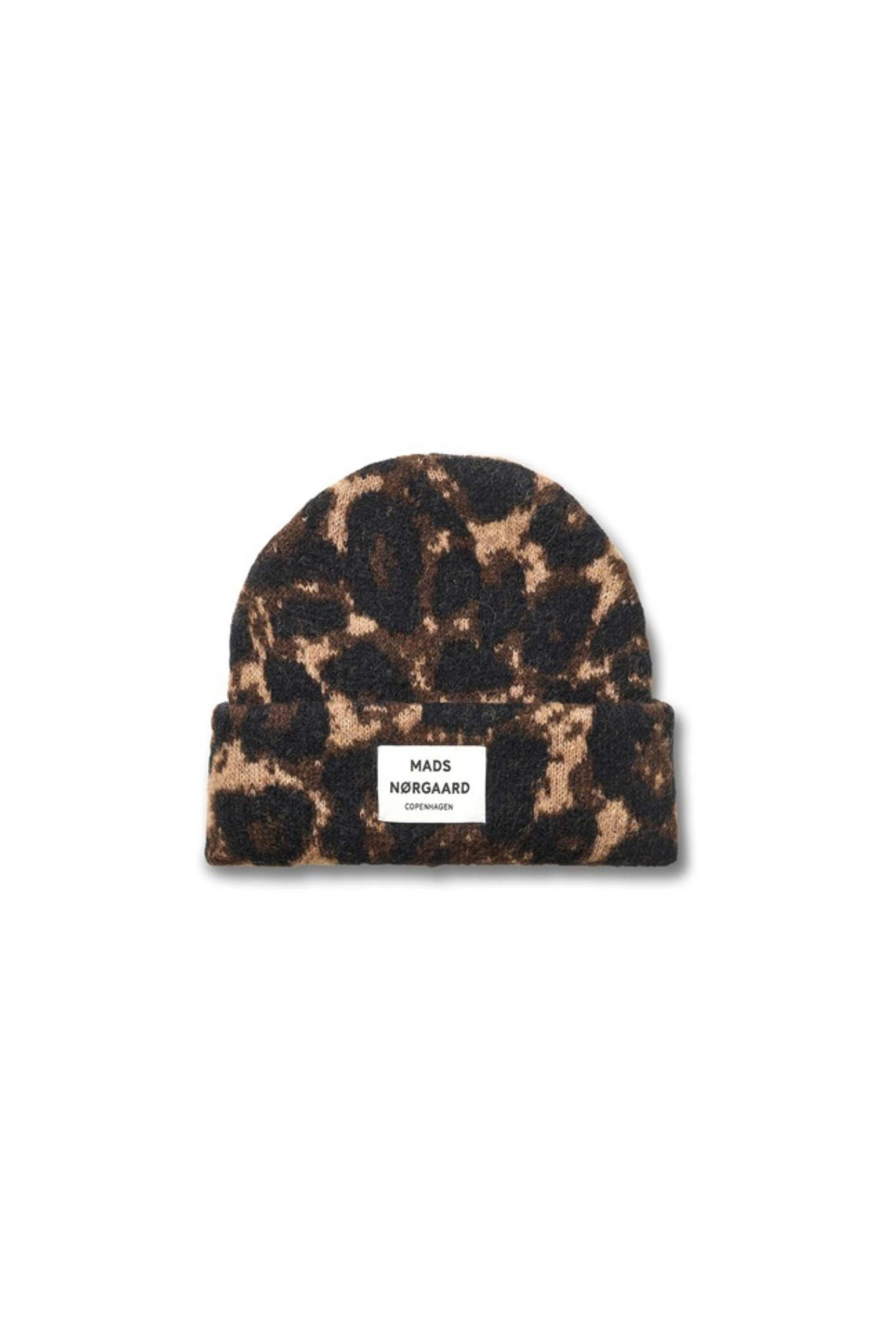 TOSCA ANUSKA AOP BEANIE - LEOPARD