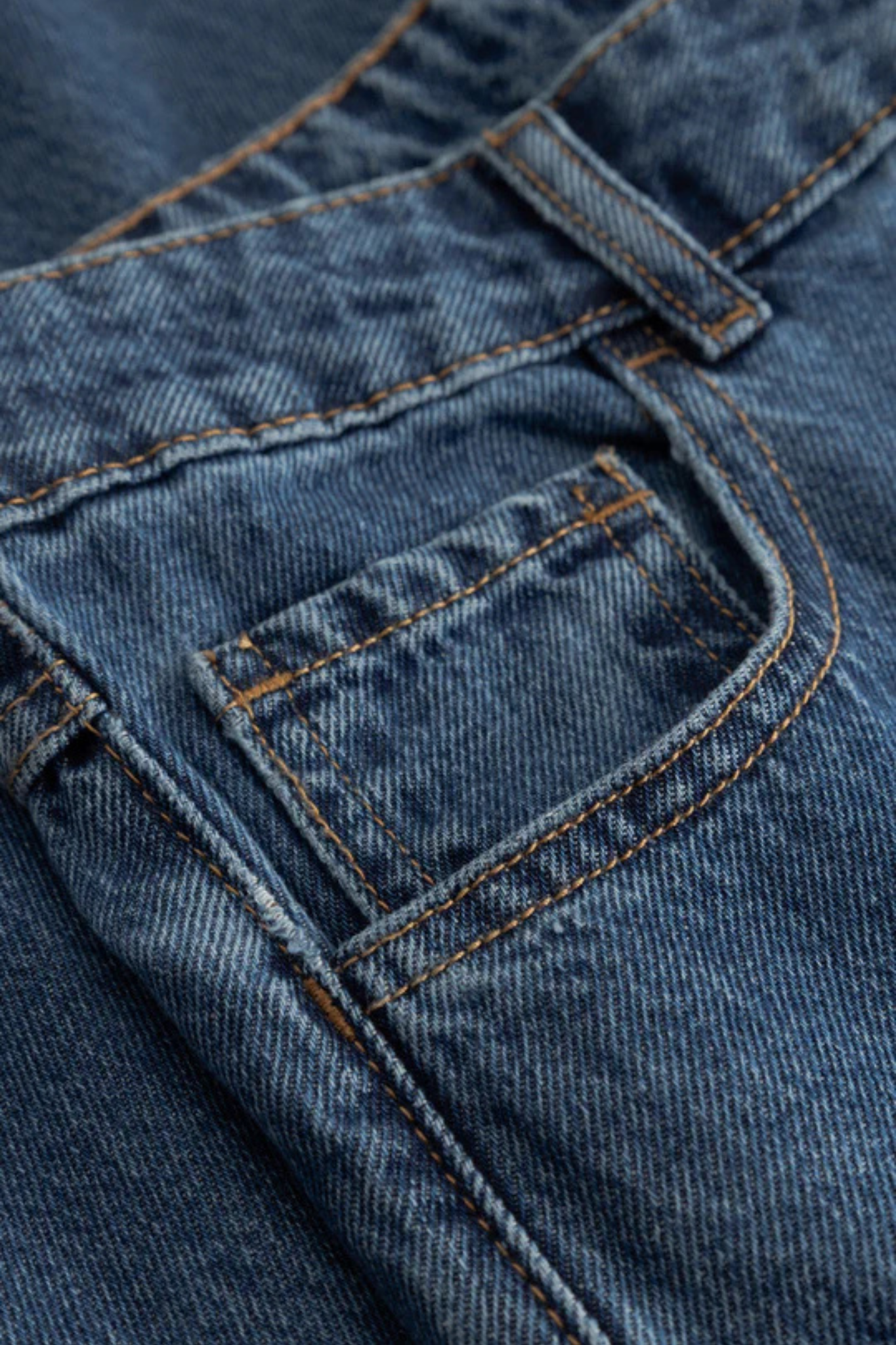 KATY MW JEANS - BLUE WASH