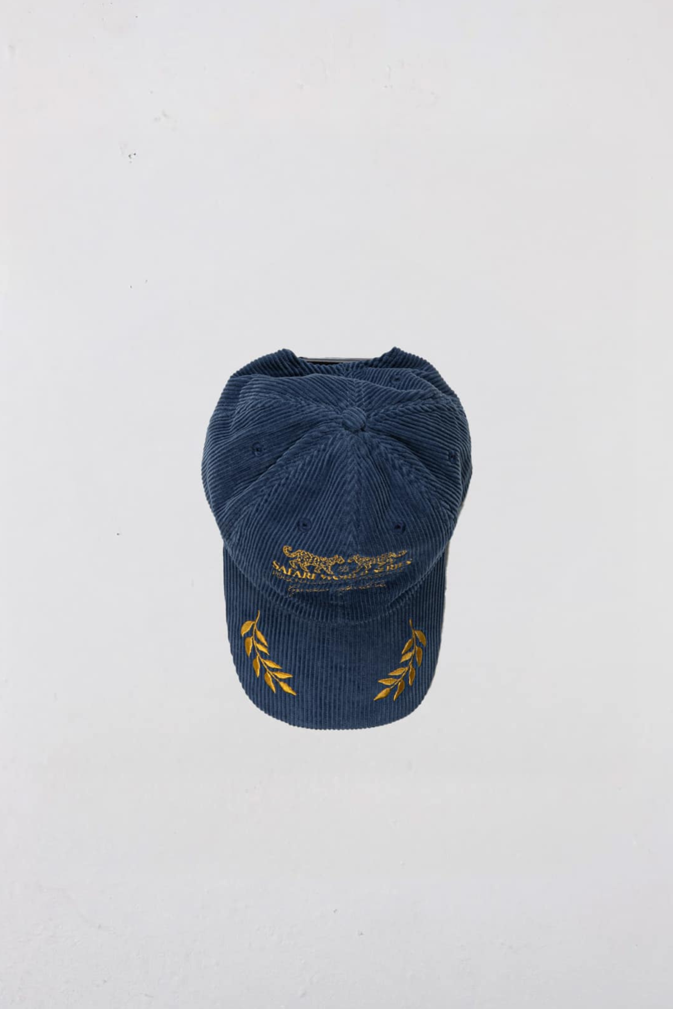 SAFARI CAP - BLUE/GOLD