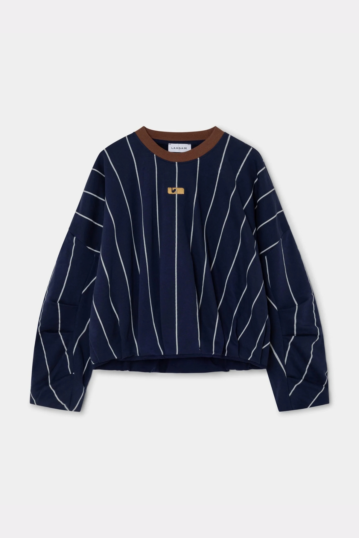 KELLY GESTREEPTE SWEATSHIRT - NAVY