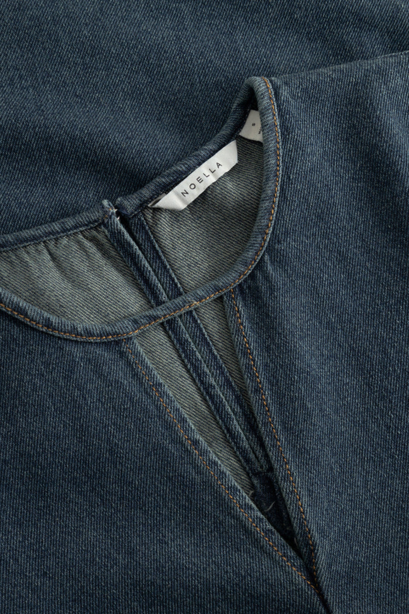 MAVIS DRESS - VINTAGE BLUE WASH