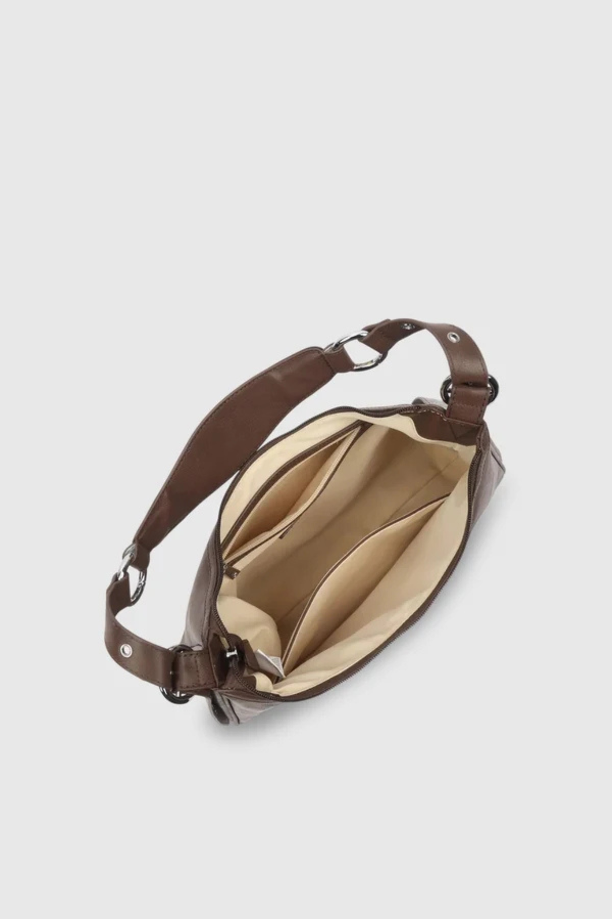 FILIPPA CROSSBODY BAG - CHOCOLATE BROWN