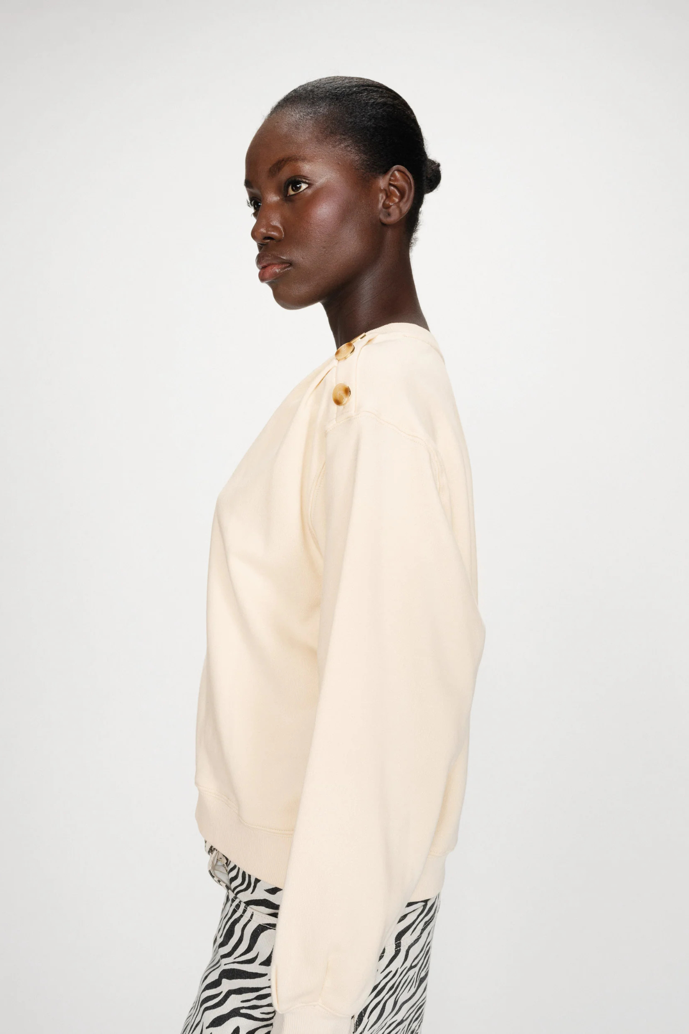 VONAN SWEATSHIRT - VANILLE