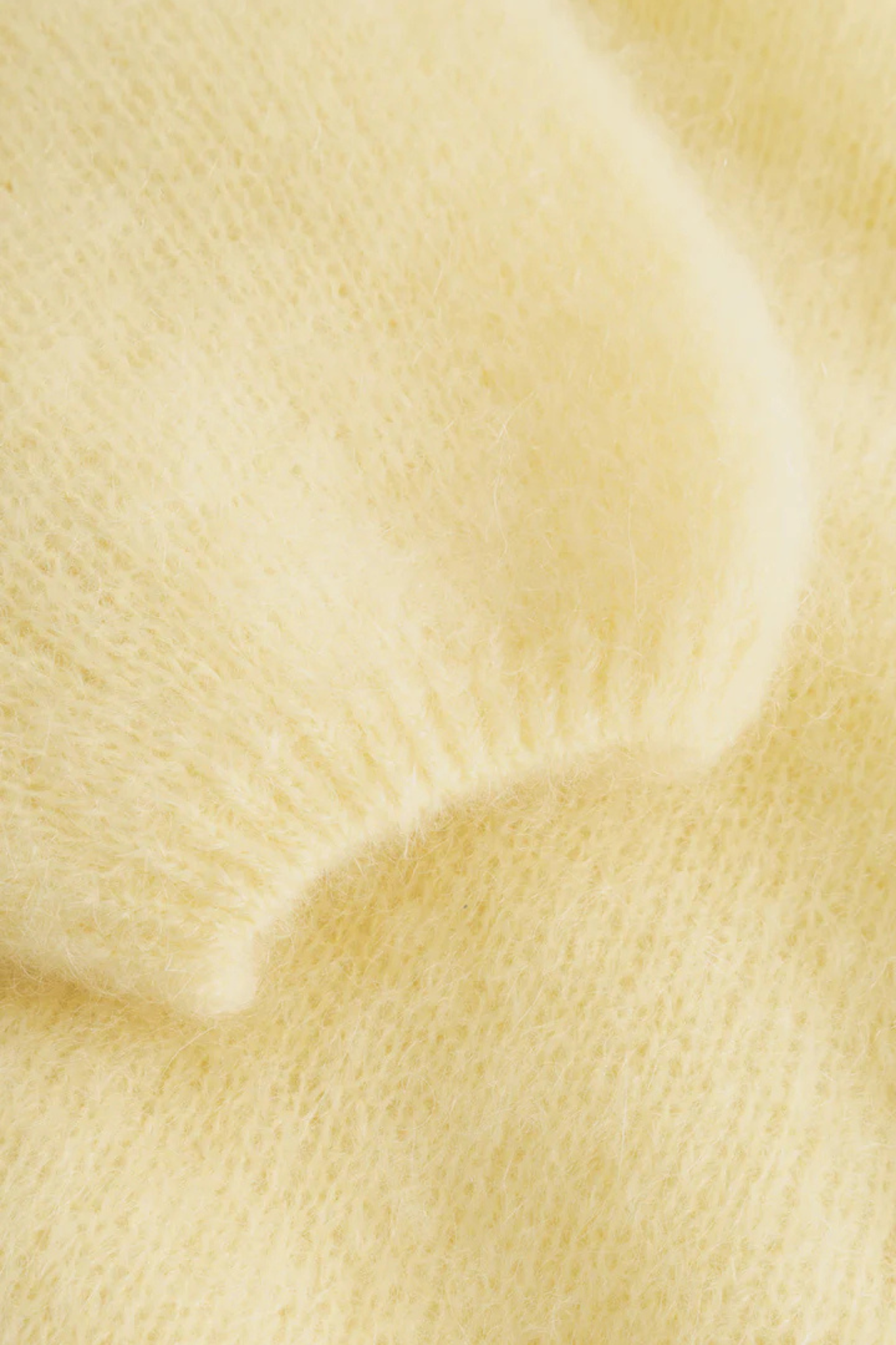 LORELL KNIT CARDIGAN - LIGHT YELLOW