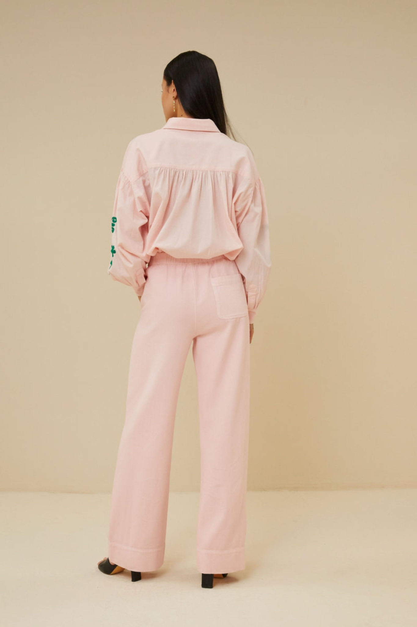 MEES TWILL PANT - LIGHT PINK