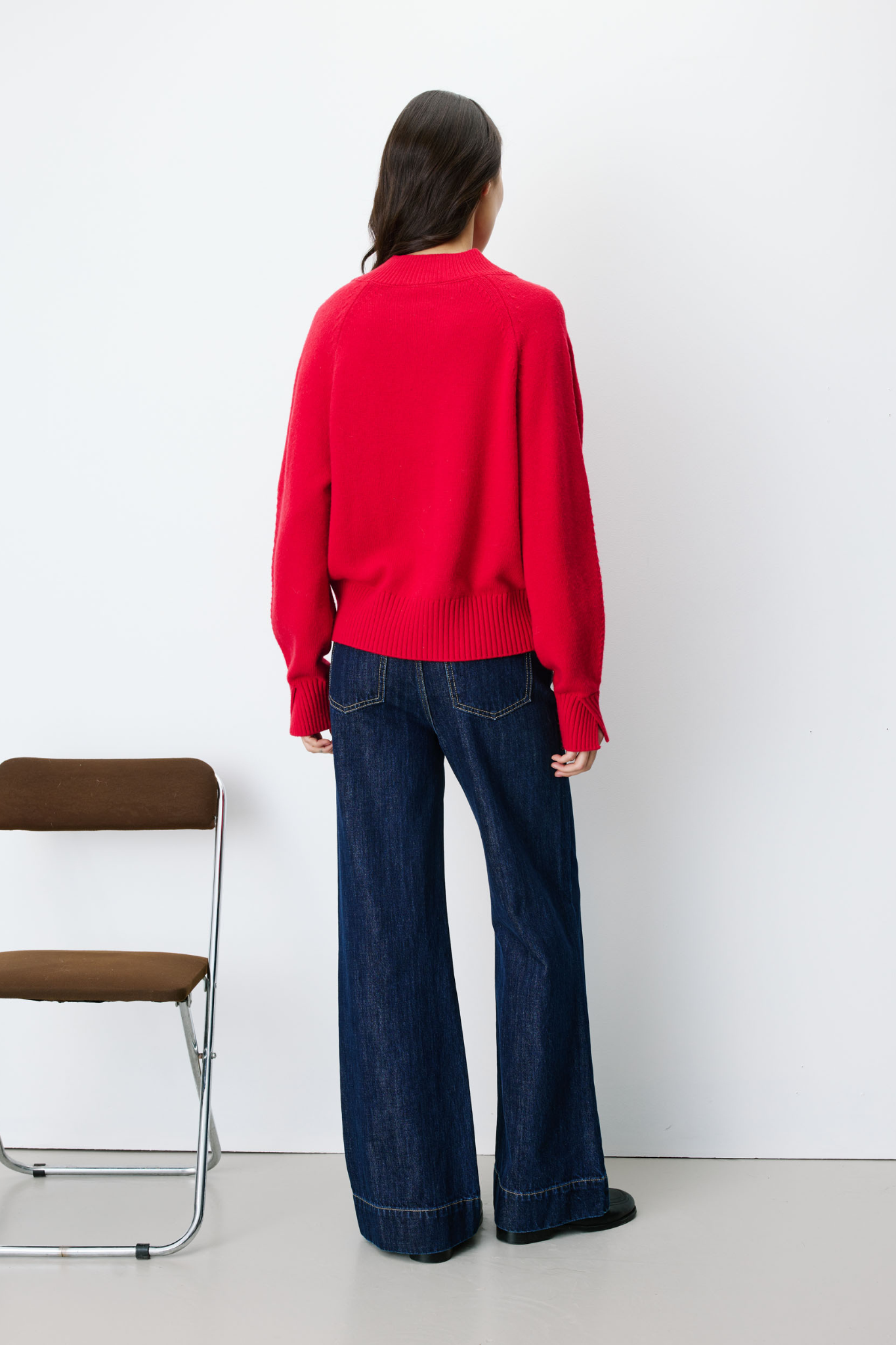ALDEN PULLOVER - RED