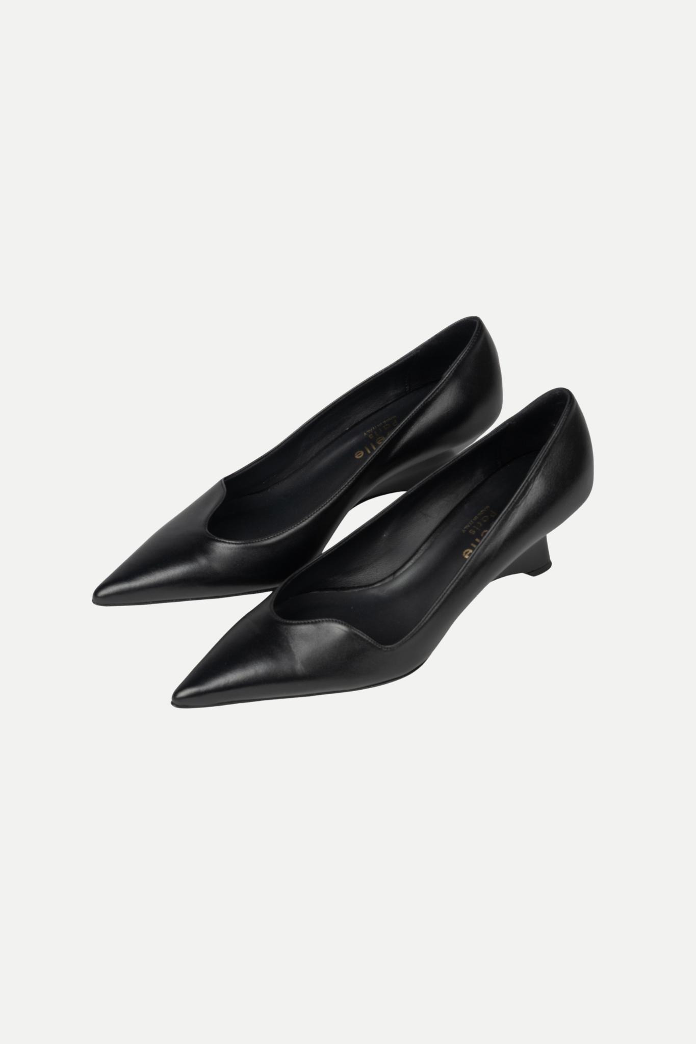 DONNA 719 CUOIO SHOES - NERO