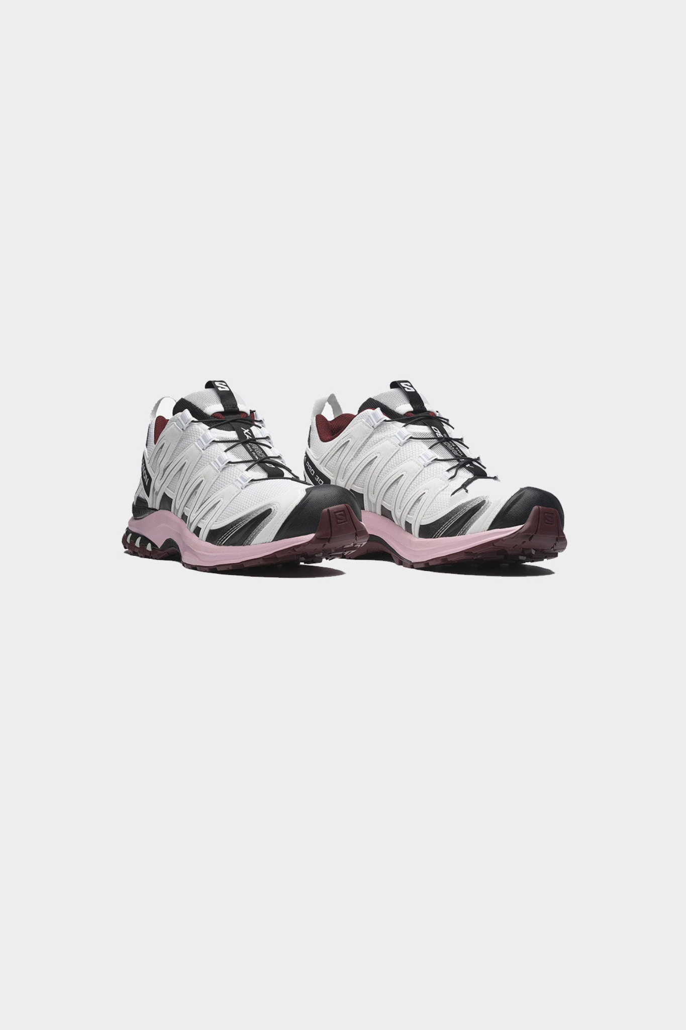 XA PRO 3D WOMEN SNEAKERS - WHITE/BLACK/FAIRY TALE