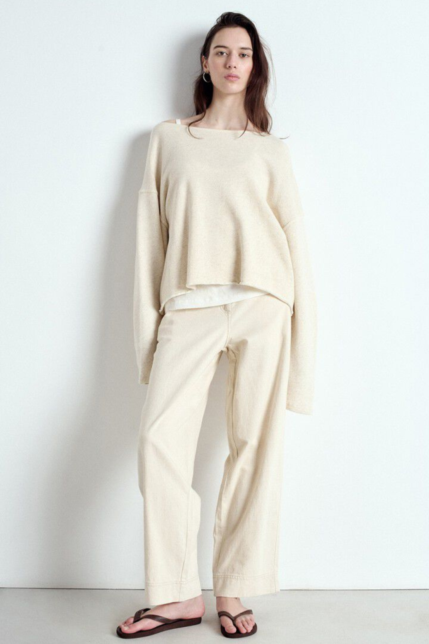 ITONAY SWEATER - ECRU MELANGE