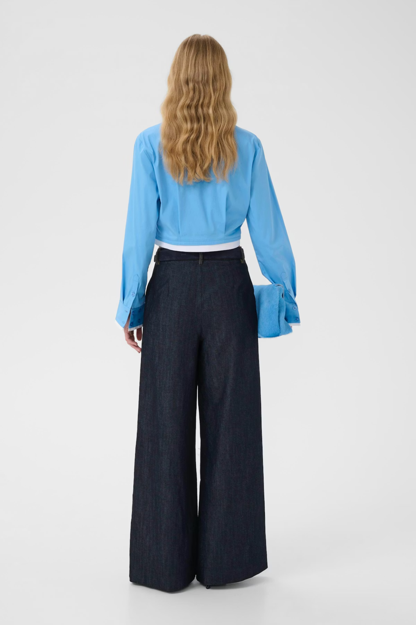 ZELLI MW PANTS - DARK BLUE RINSE