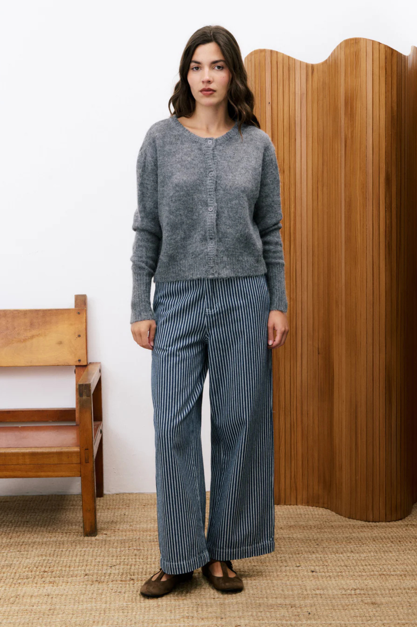 MIANO CARDIGAN - GREY