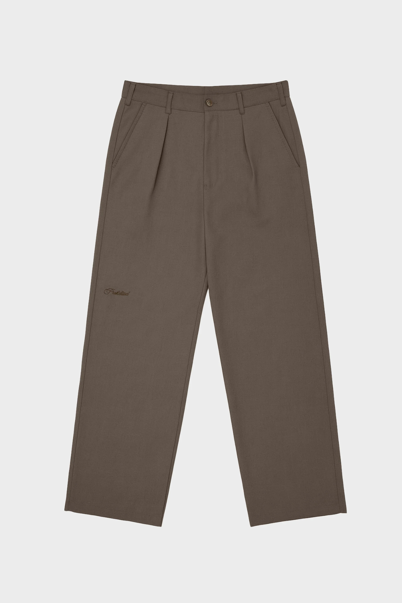 SOHO PLEATED PANTS - KHAKI