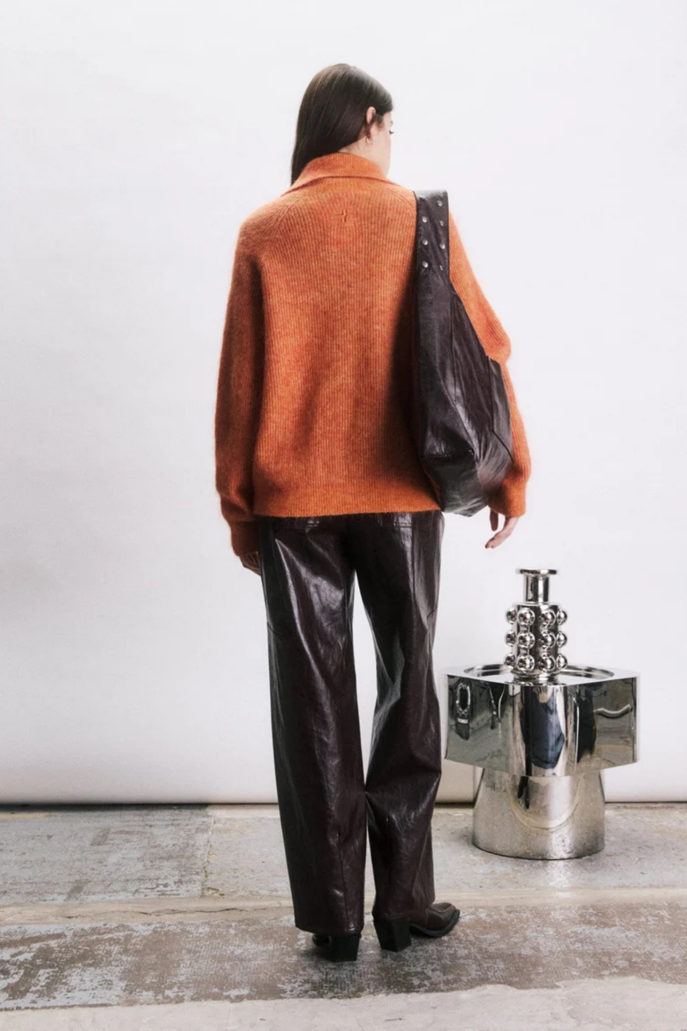 KOBE CARDIGAN - ORANGE
