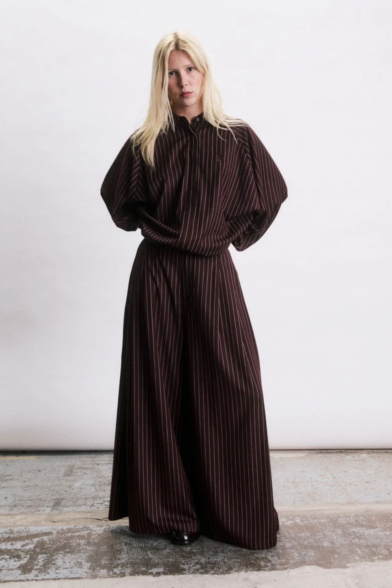 HERVE PANTS - BORDEAUX