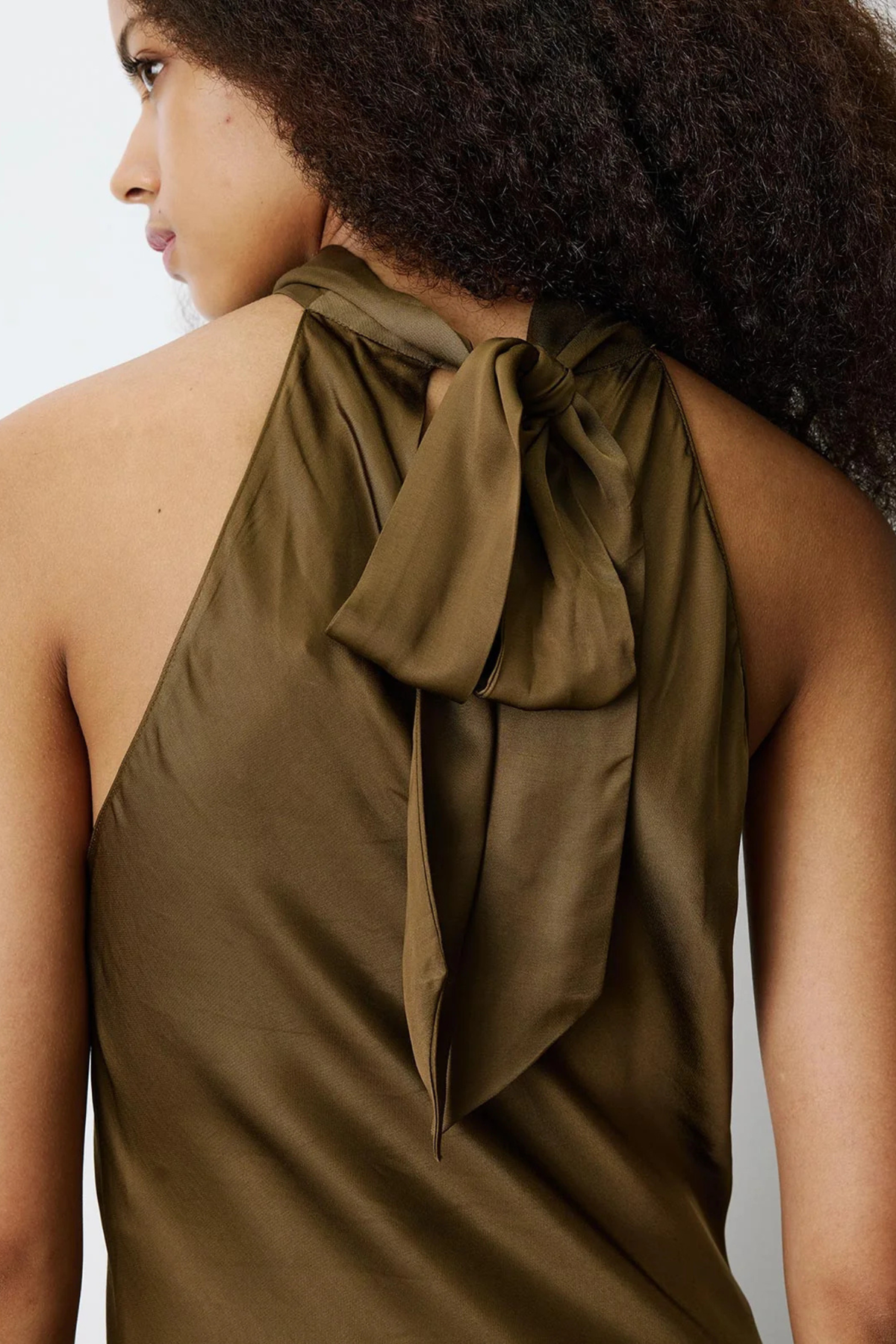 BELLA DRESS - OLIVE