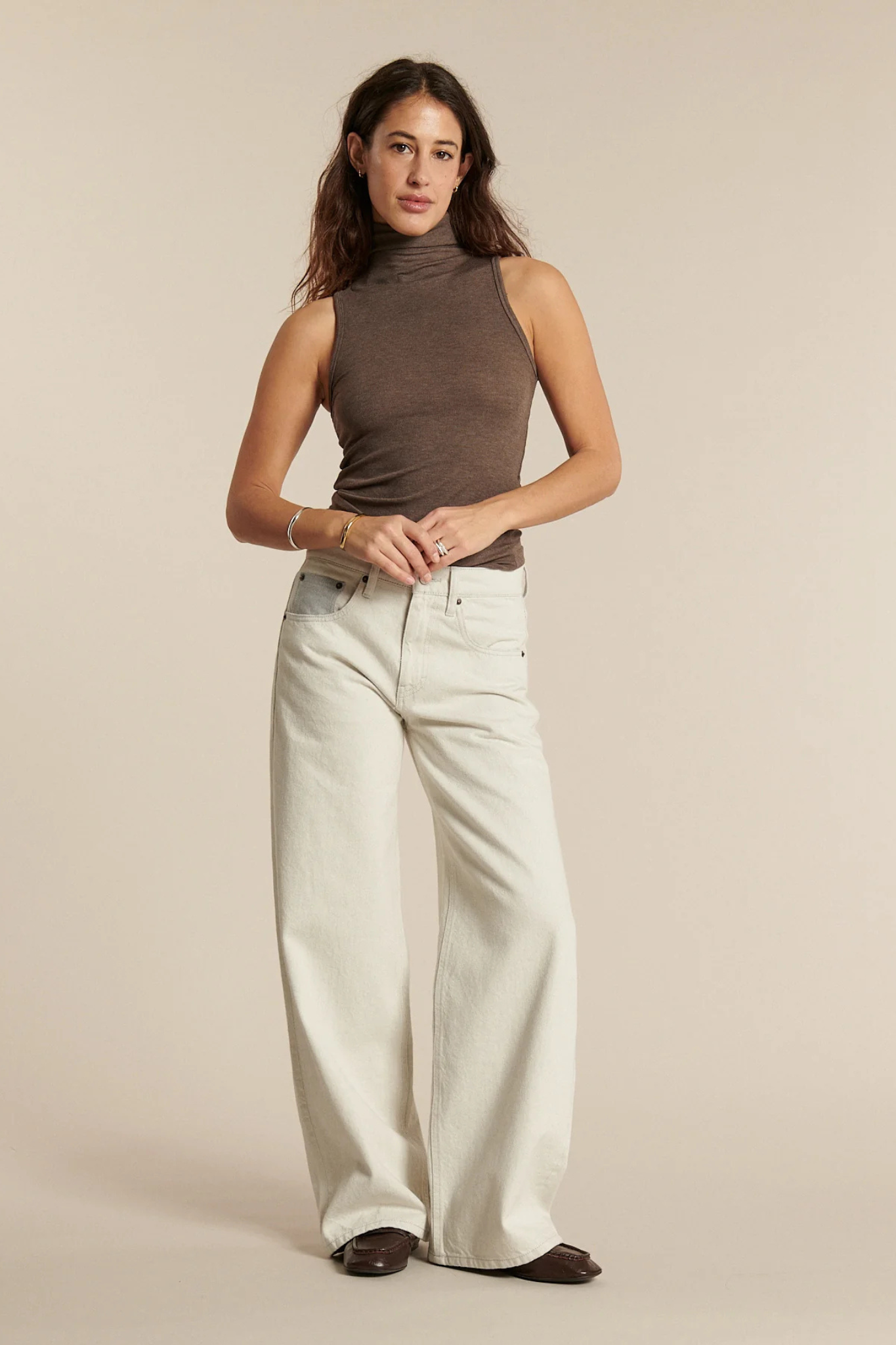 RIVER JEANS - UNDYED GRANIT