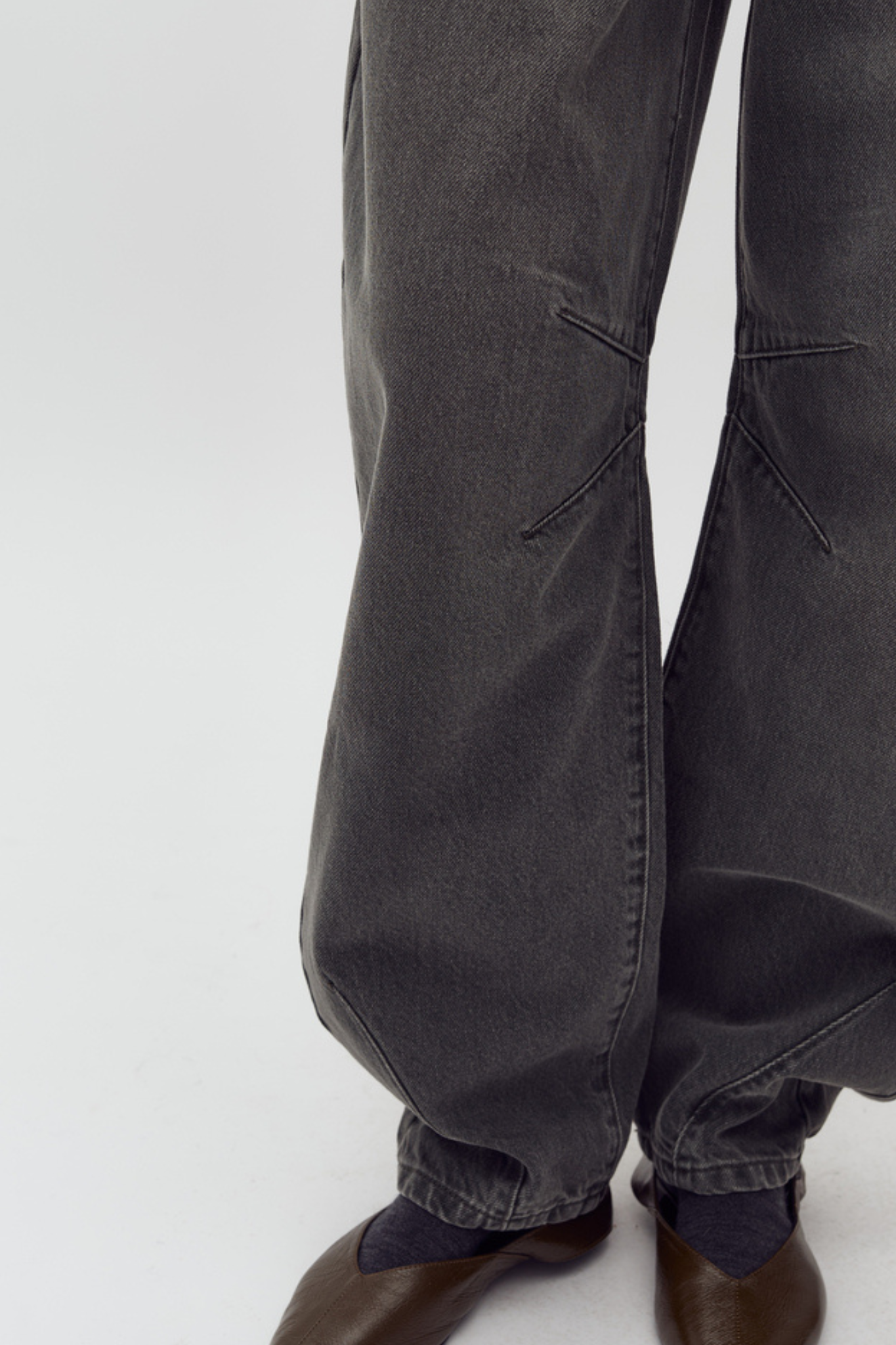 BARINA JEANS - KHAKI GREEN WASH