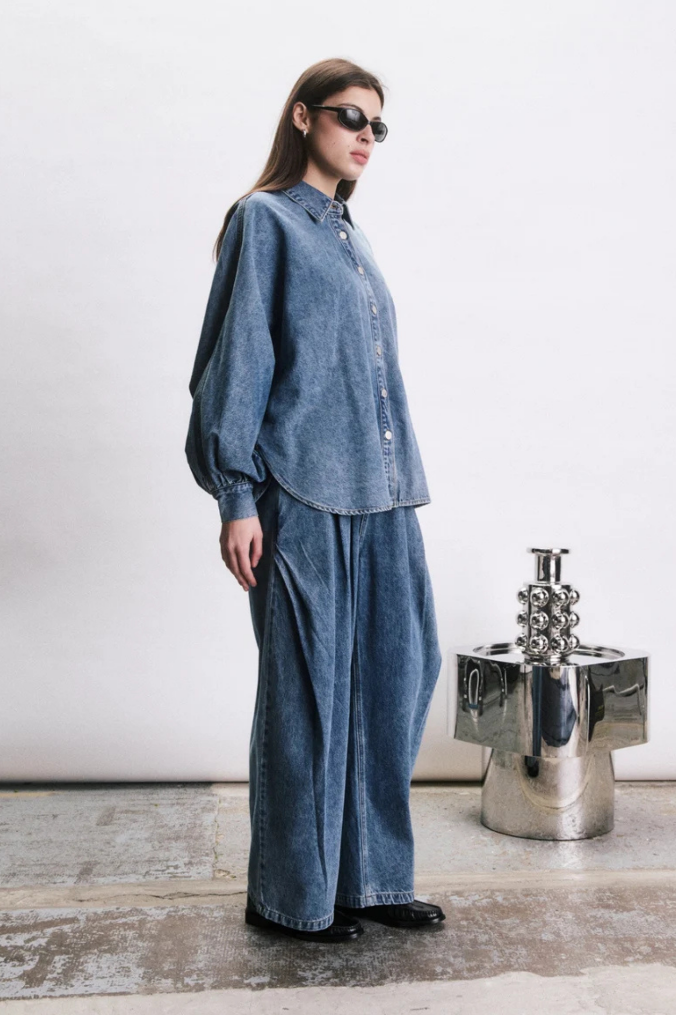 ATLAS SHIRT - BLUE JEAN