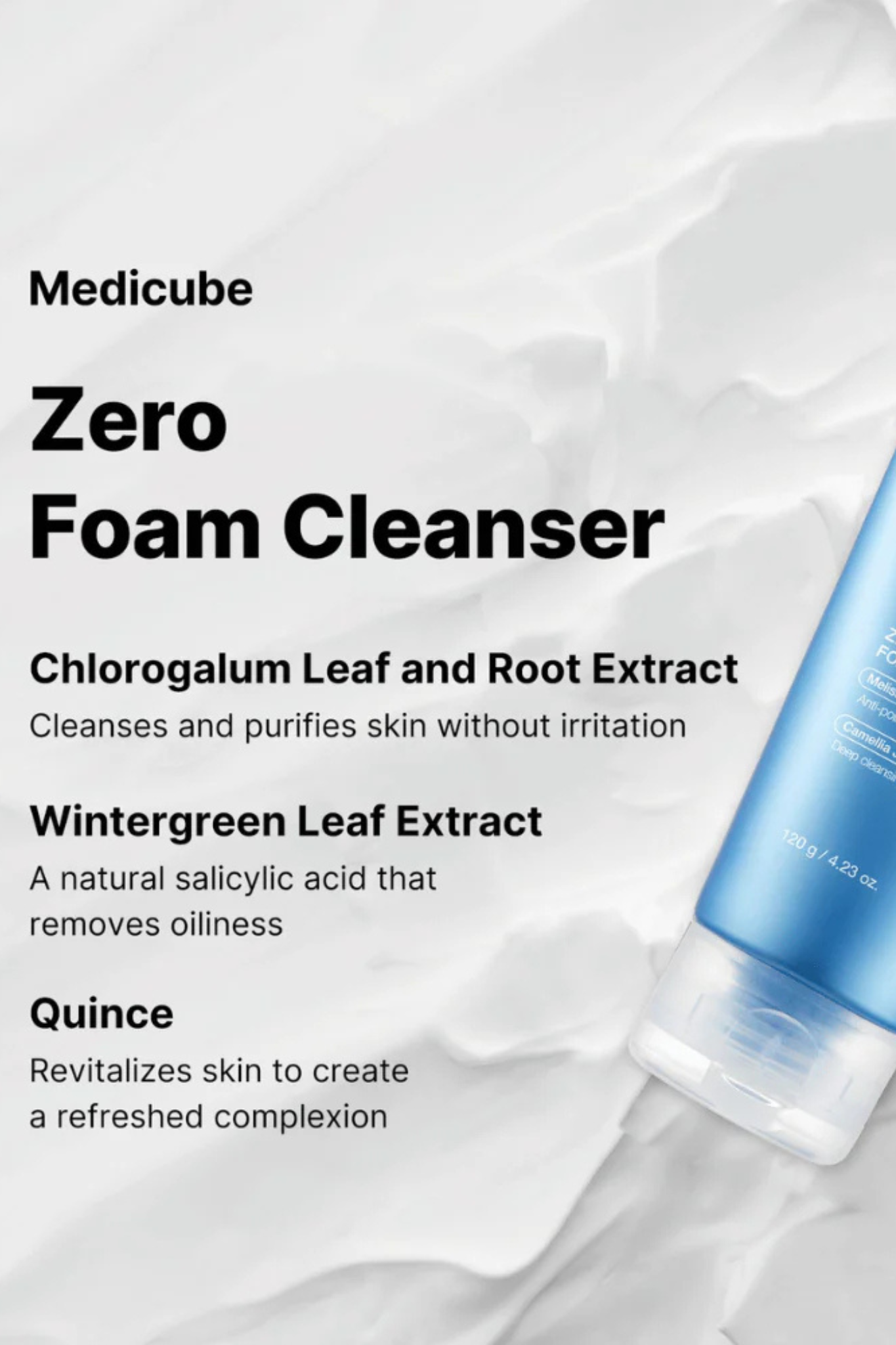 ZERO FOAM CLEANSER 120G