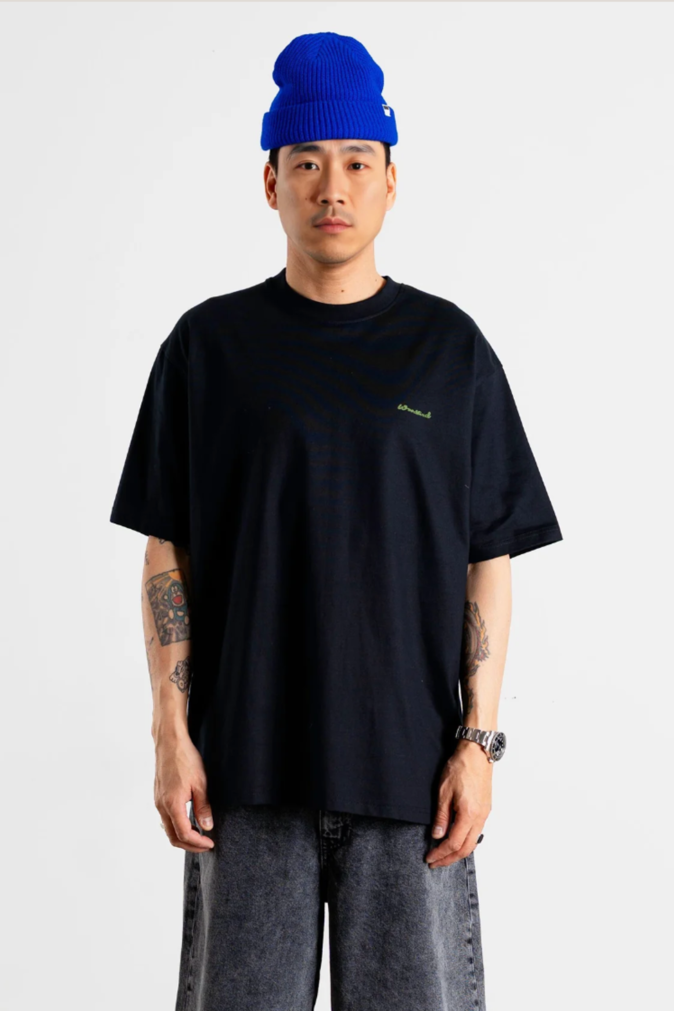 BAINE TIGER T-SHIRT - BLACK