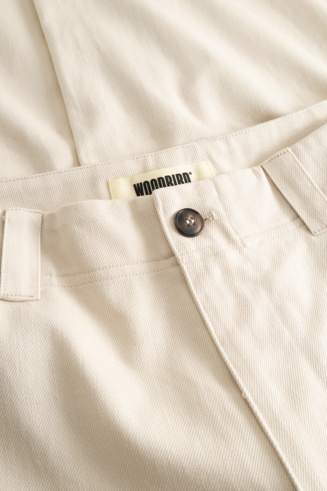 WU CHINO PANTS - OFF WHITE