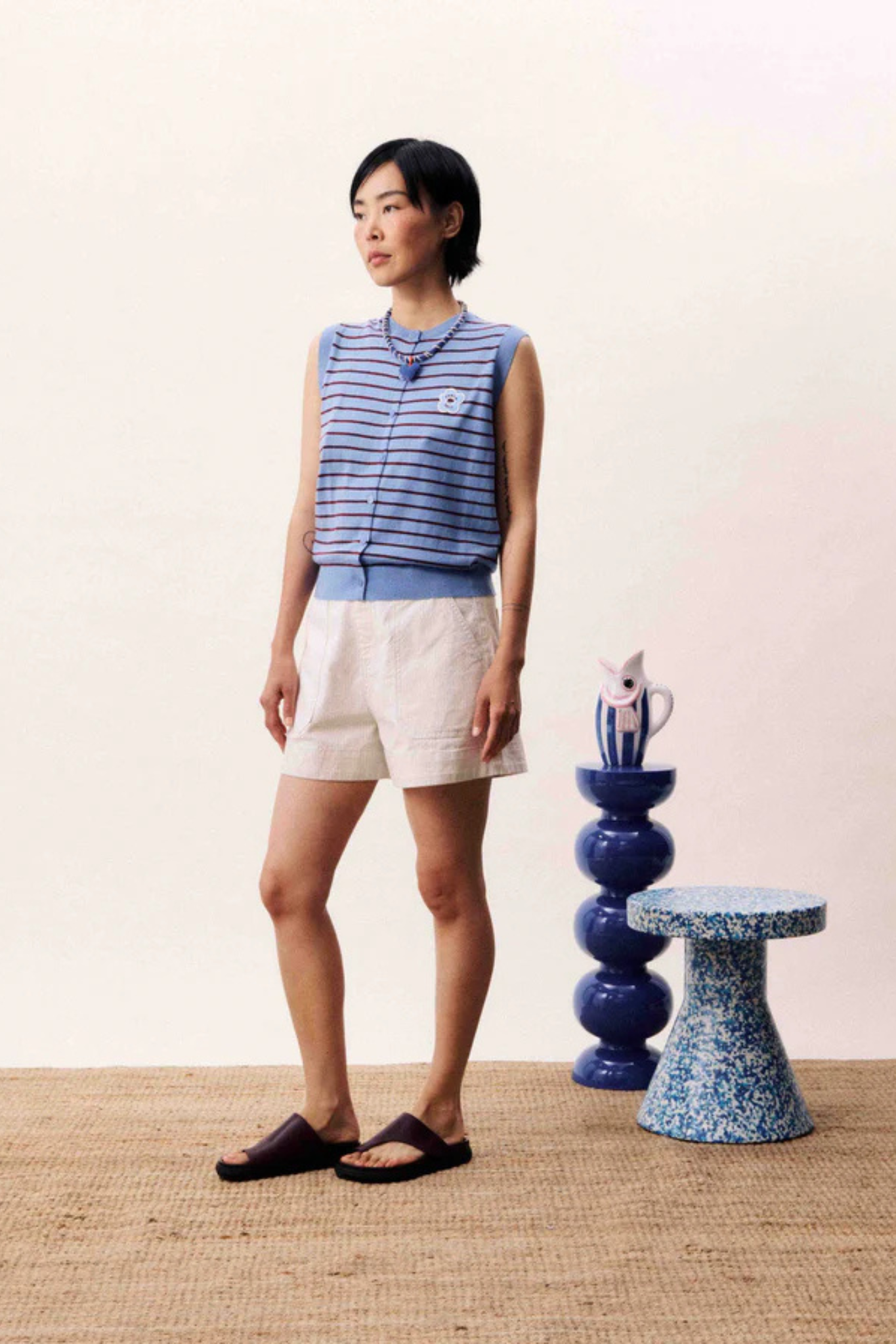 GLACIER CARDIGAN - LAVENDER BLUE