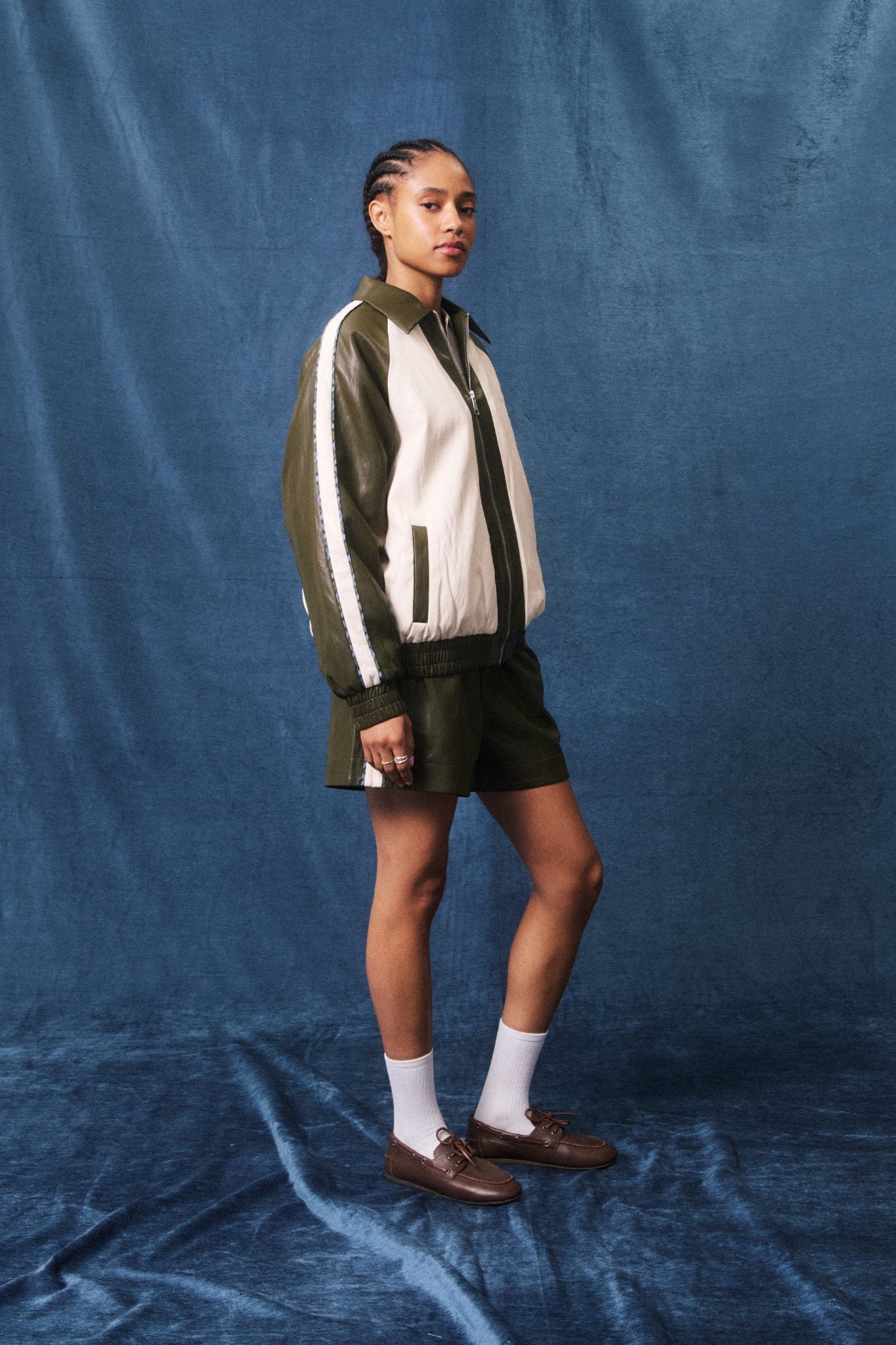 ALTHEA BOMBER JACKET - KAKI