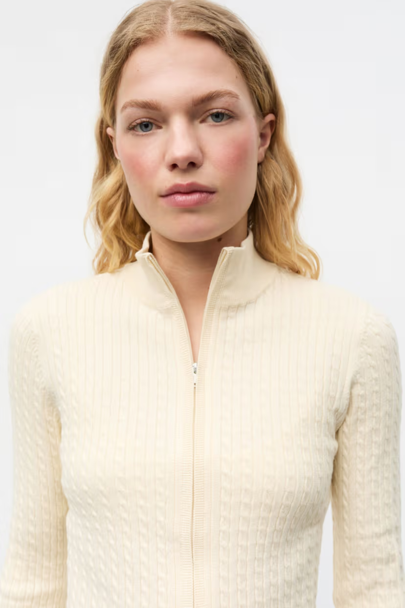 TAYLOR LS KNIT - GARDENIA