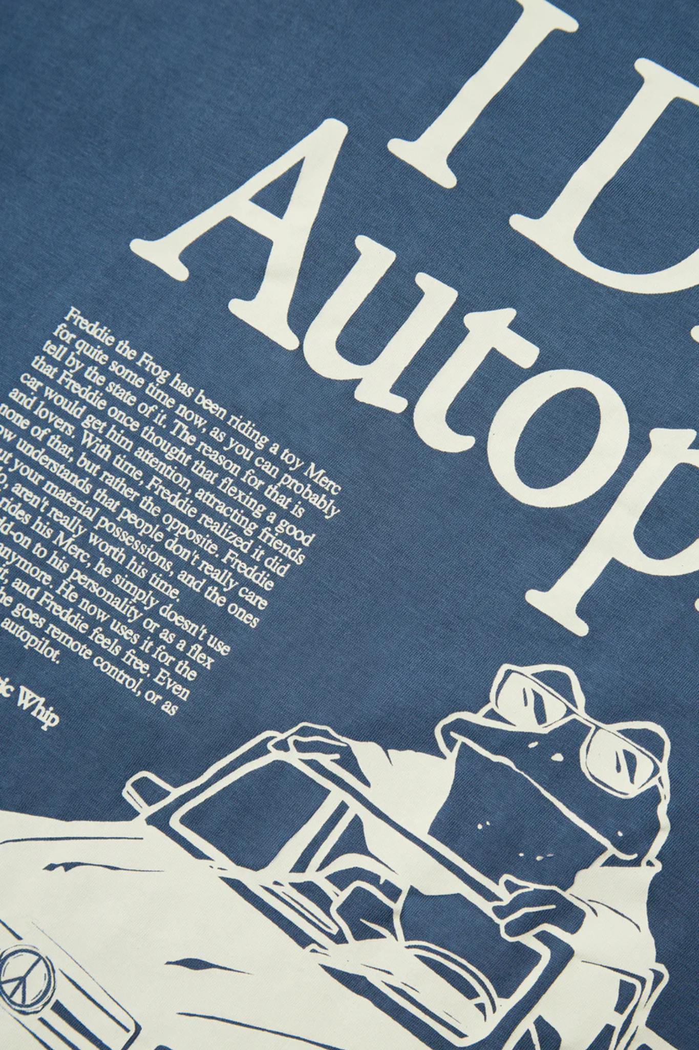 AUTOPILOT T-SHIRT - STEEL BLUE