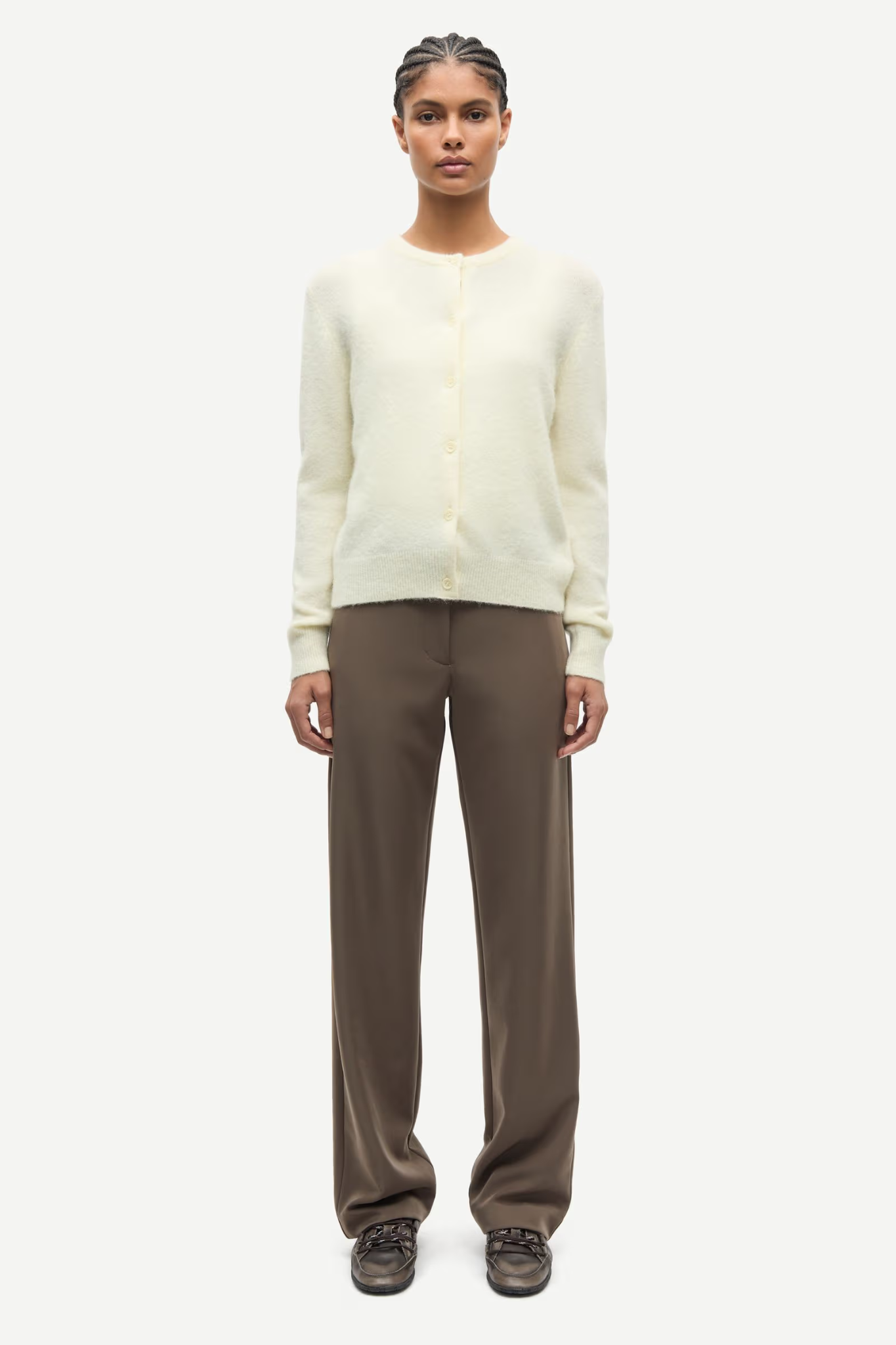 NOR SHORT CARDIGAN - ETHEREAL GREEN