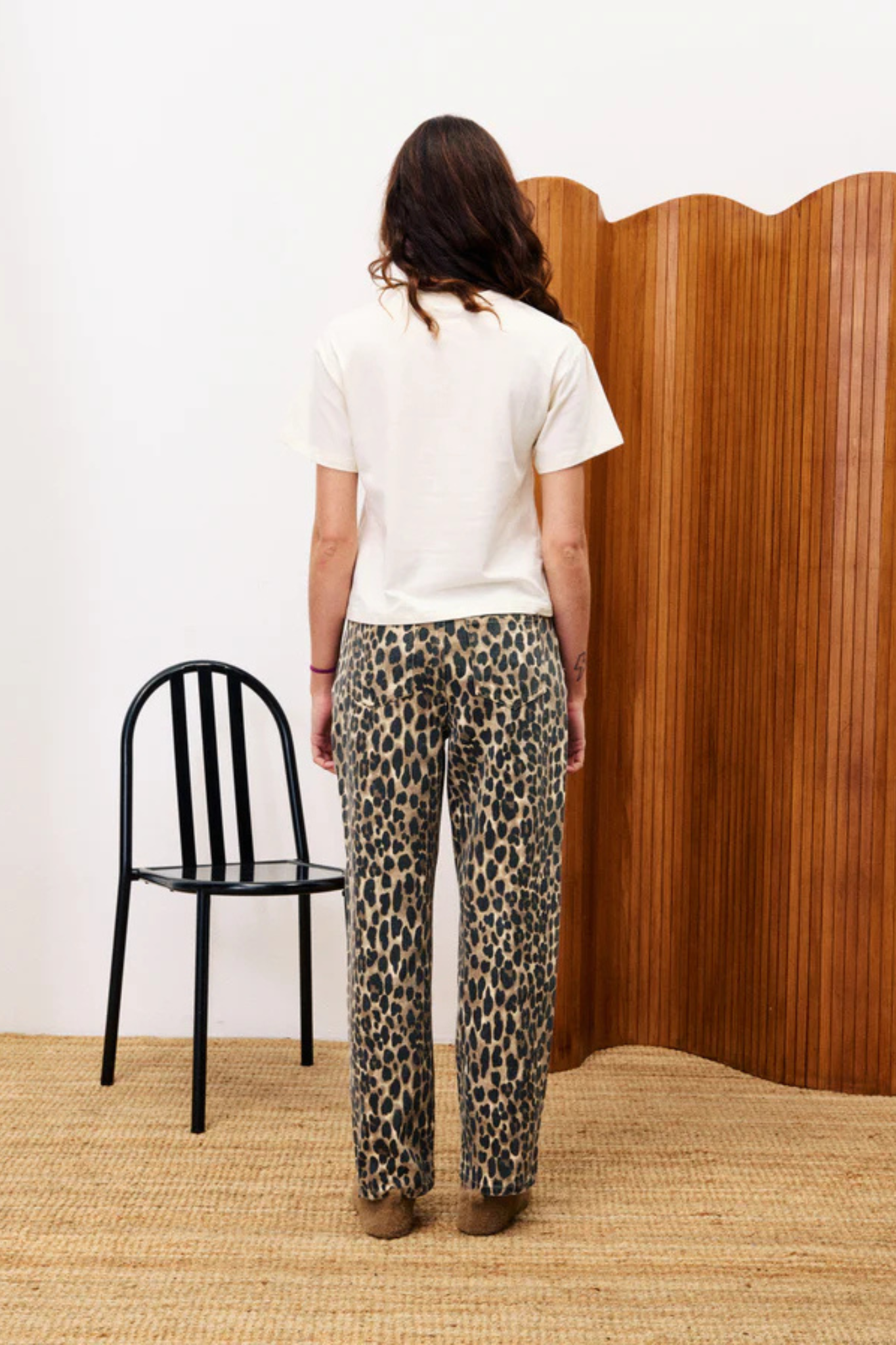 BOBTAIL JEANS - LEOPARD