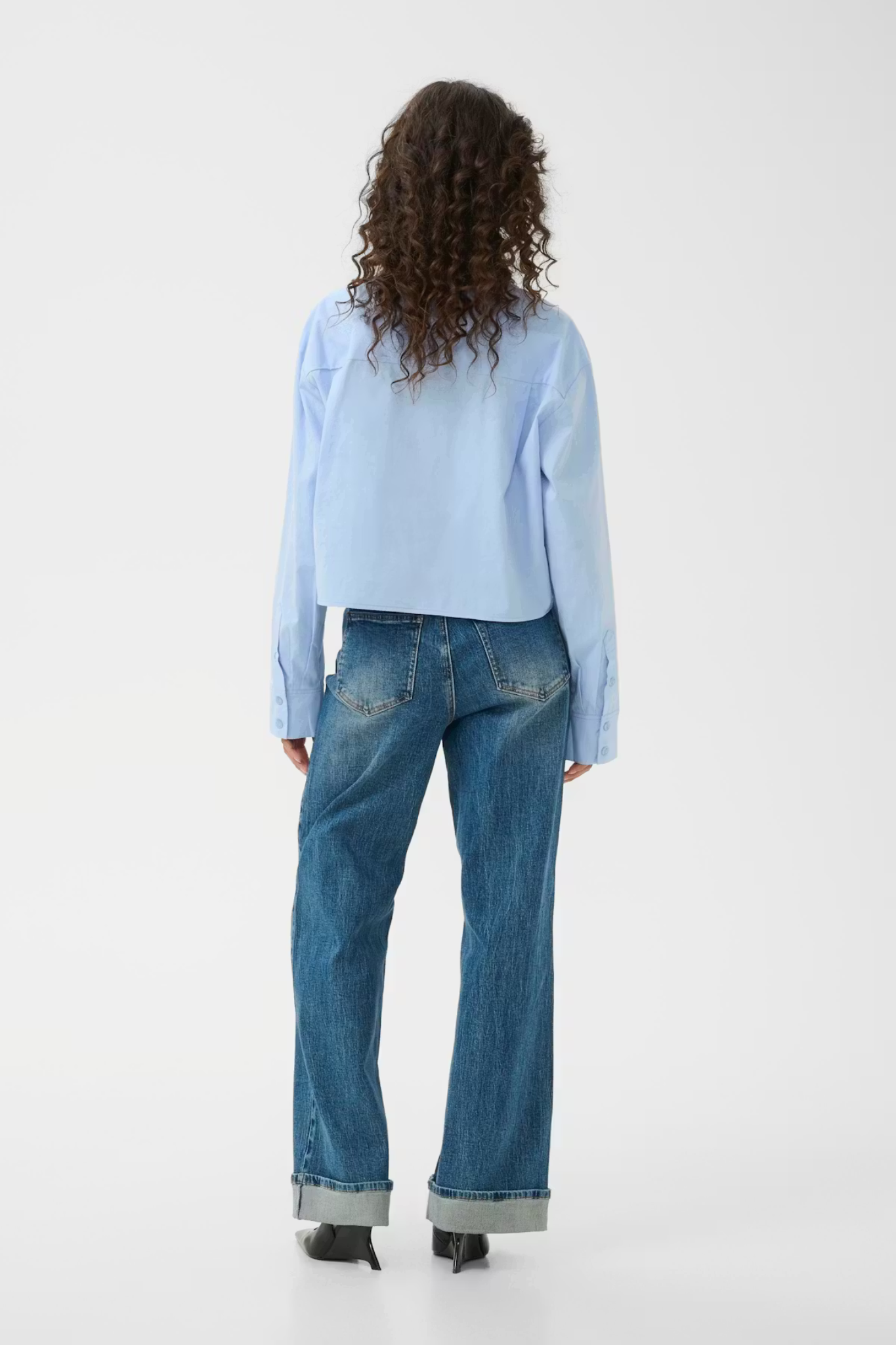 YORK SHORT SHIRT - CHAMBRAY BLUE MELANGE