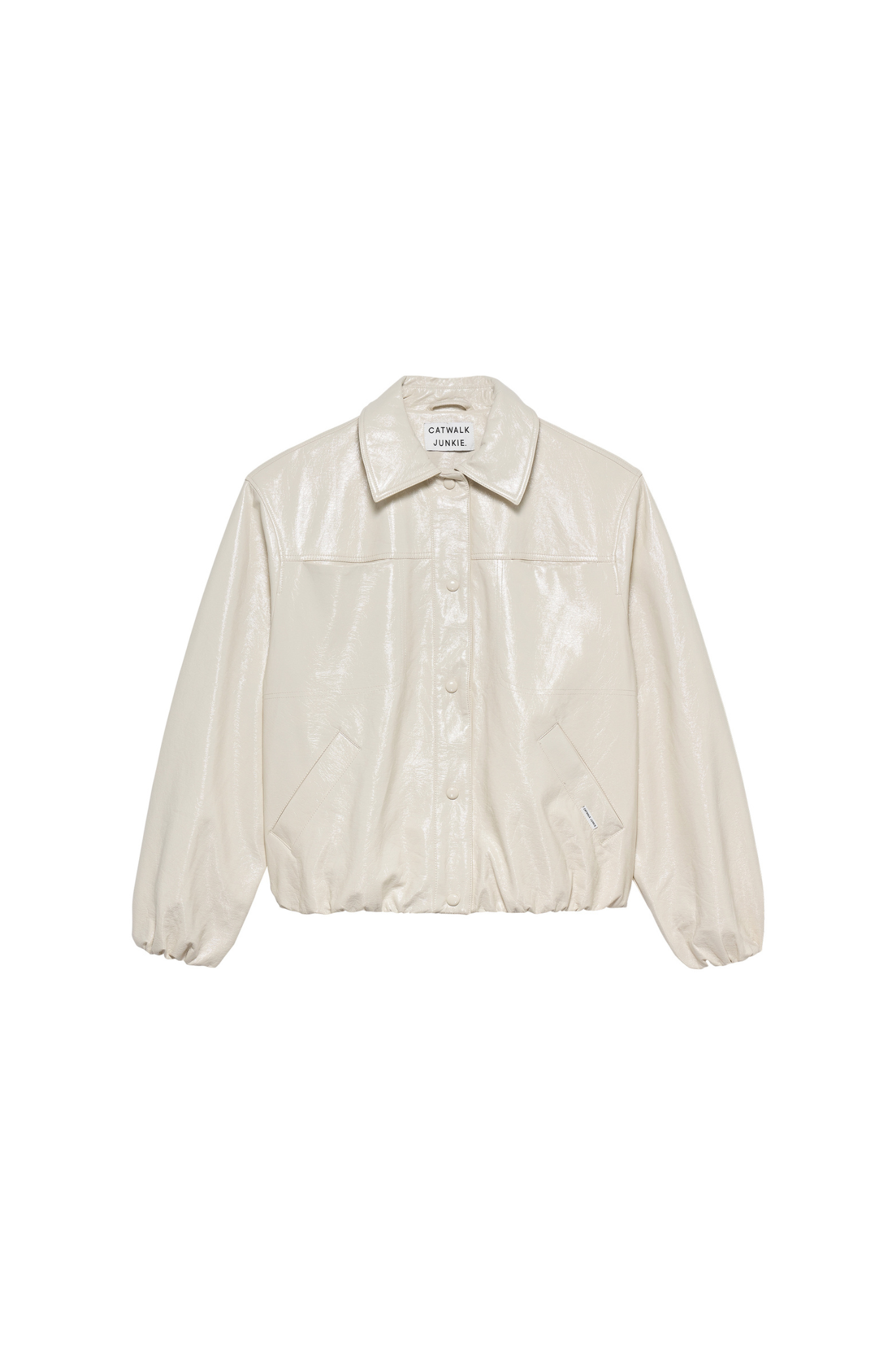 TUCK JACKET - SILVER BIRCH