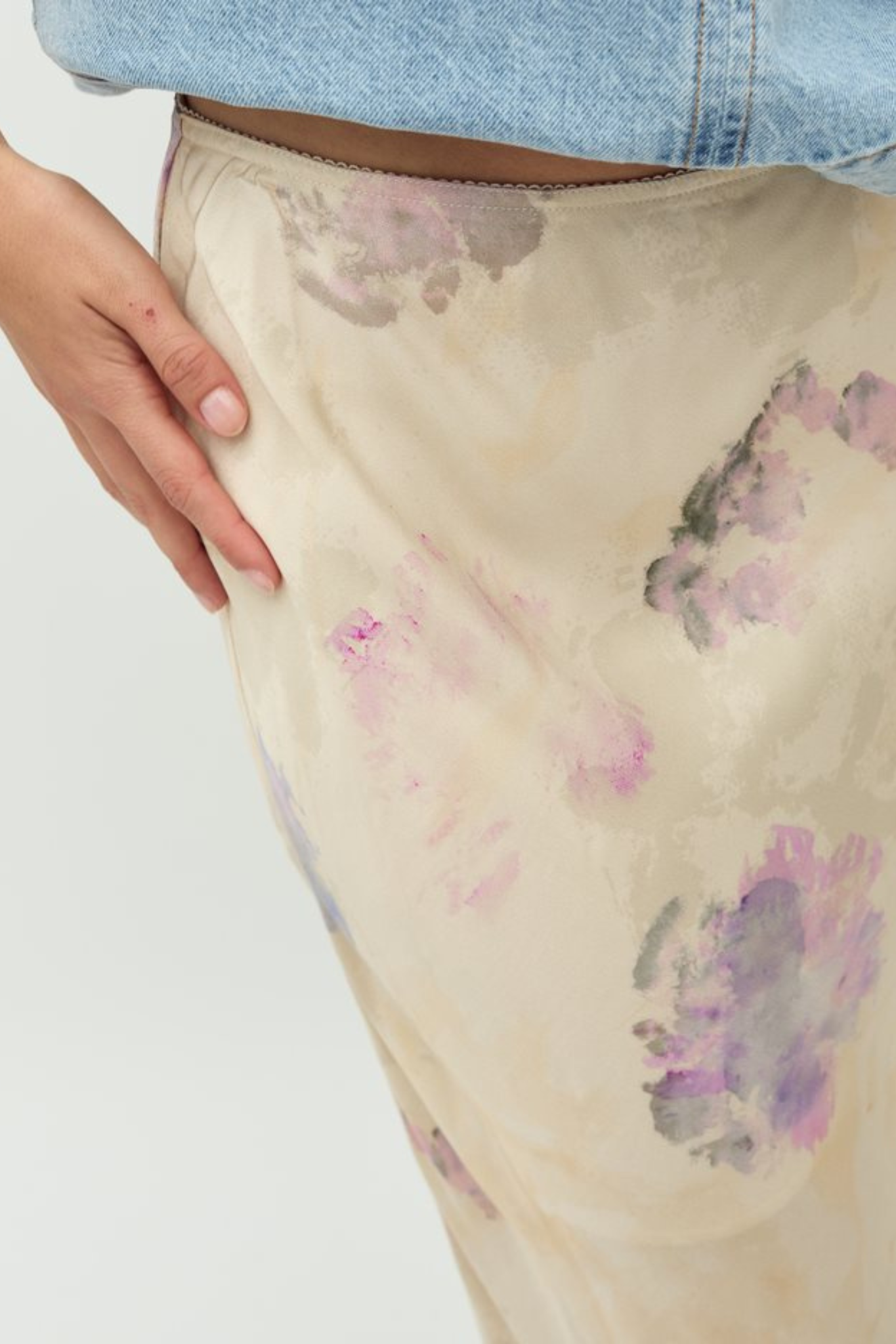 ANINDA SKIRT - NATURAL DYE PRINT