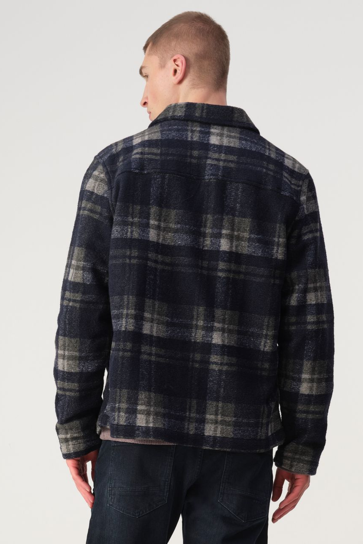 OVERSHIRT BENJI CHECK - SKY CAPTAIN