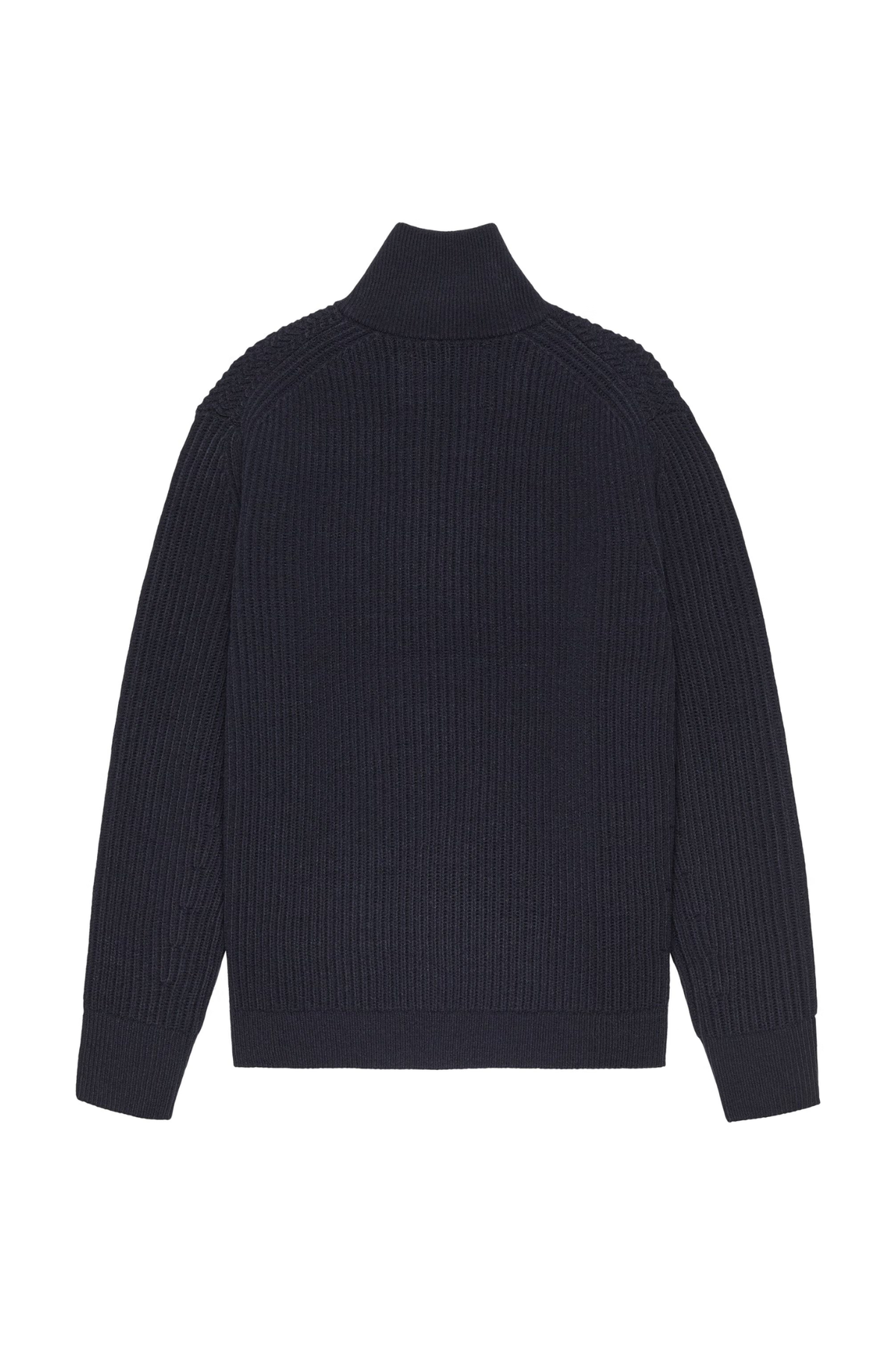 KNITTED HALF ZIP - NIGHT