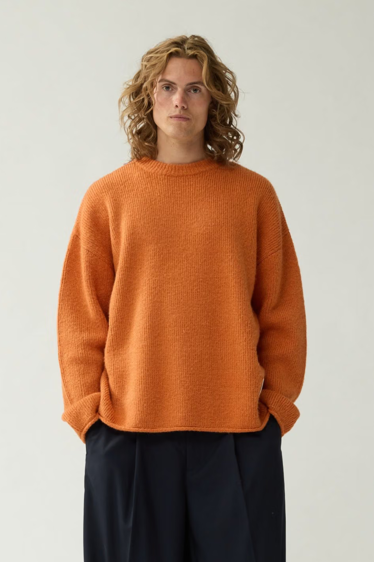 TIDE KNIT - BURNED ORANGE