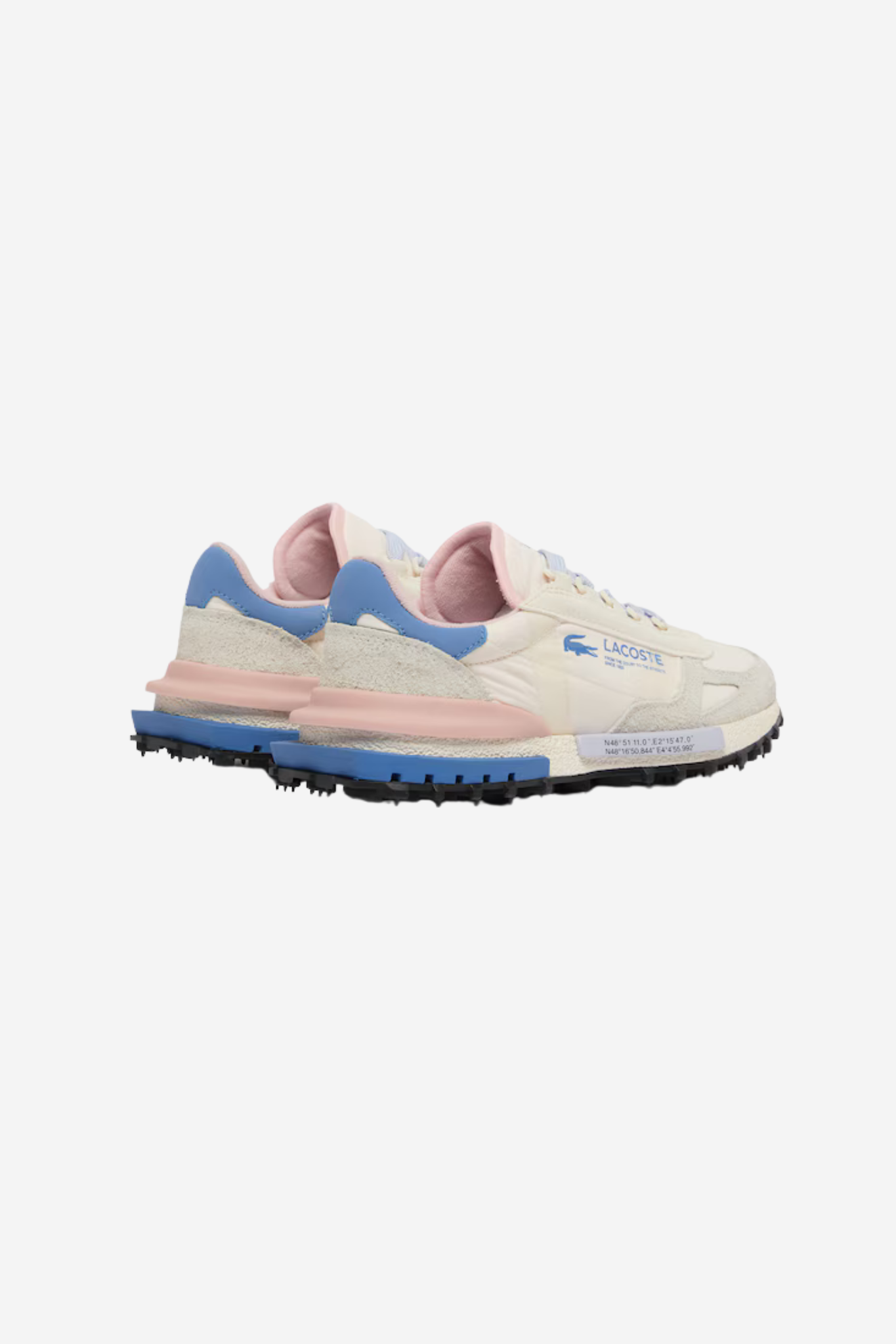 ELITE ACTIVE WOMEN SNEAKERS - OFF WHITE/LT PNK/BLUE