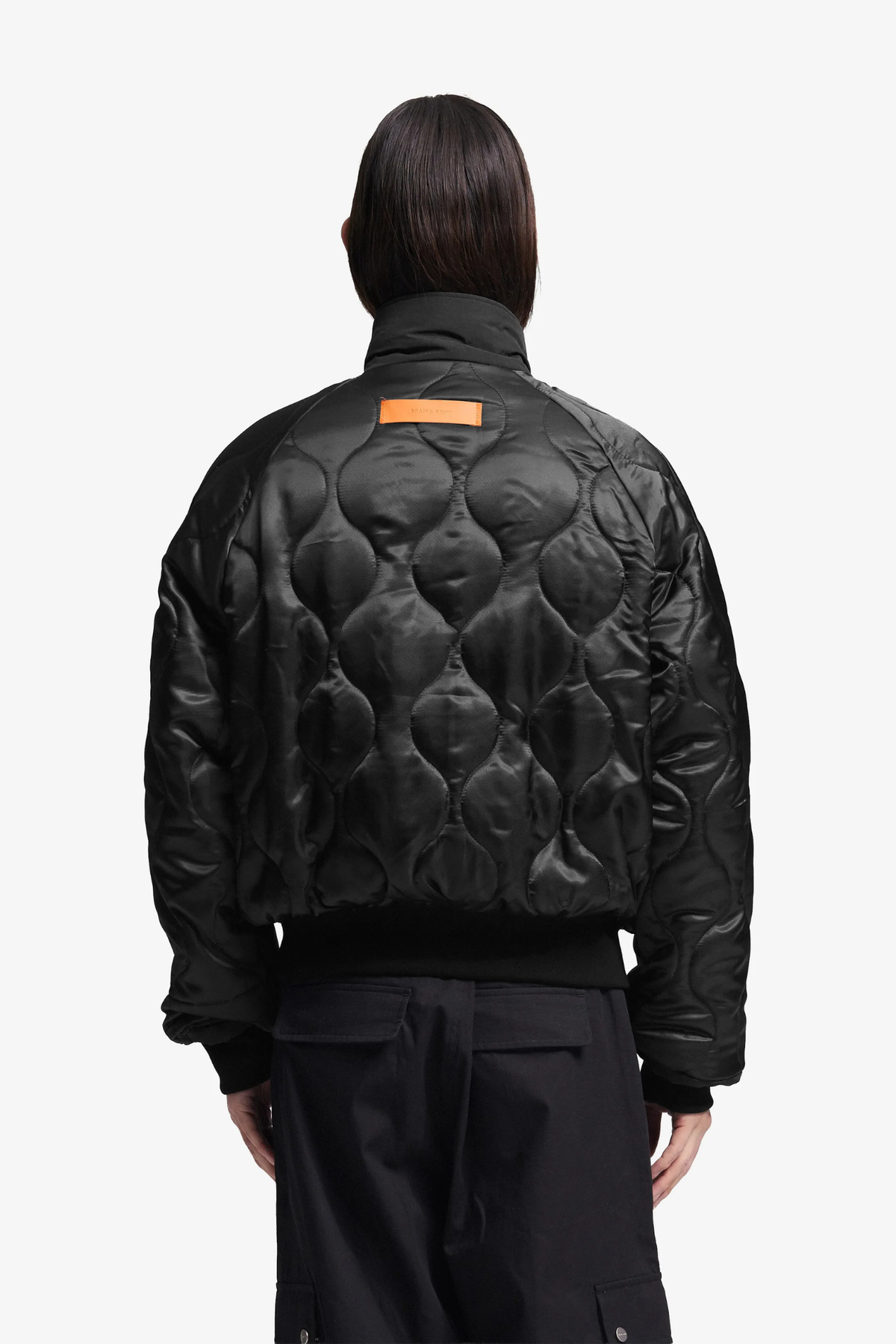 REVERSIBLE BOMBER JACKET - BLACK