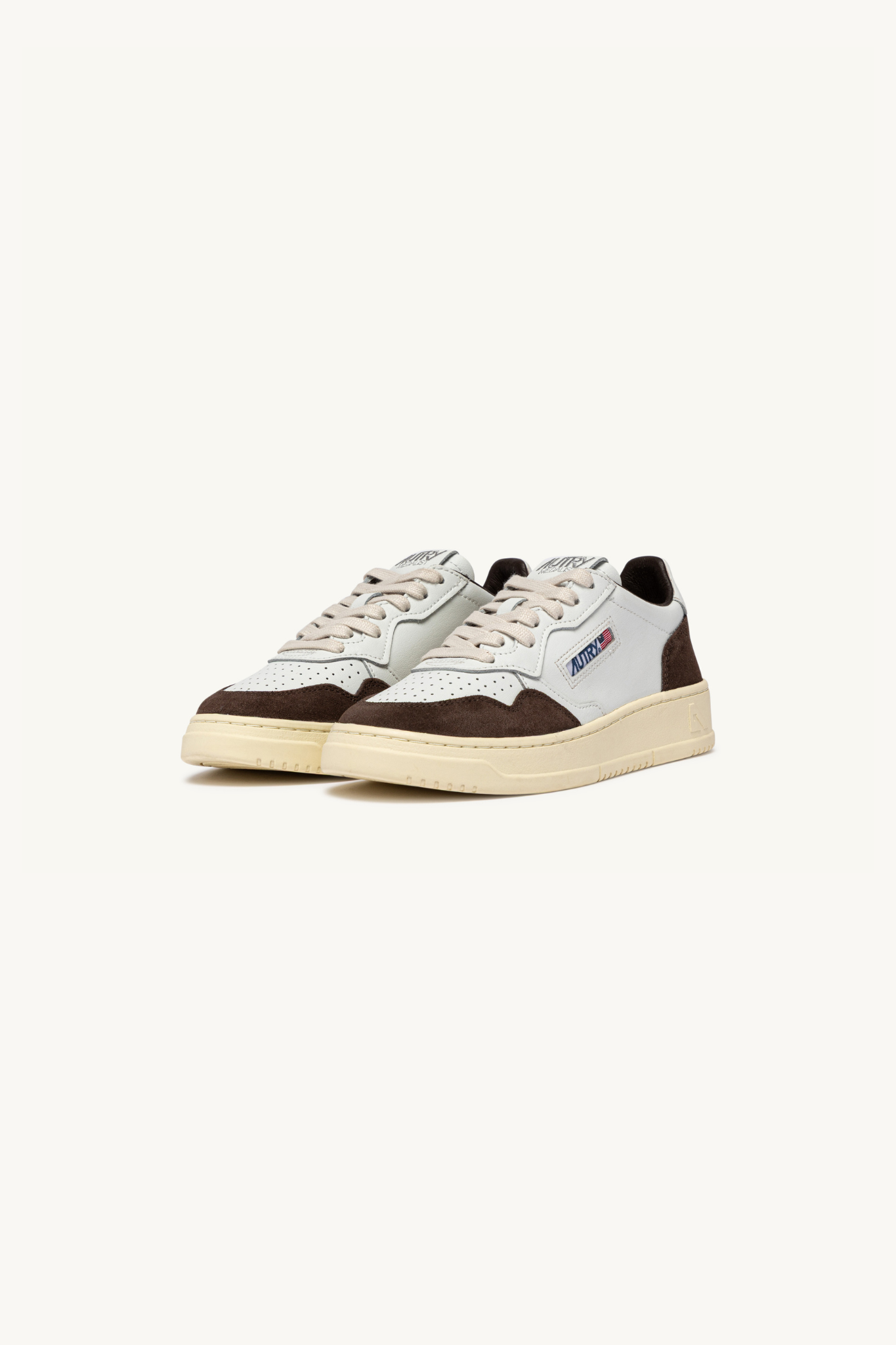 AULM-FT19 - MEDALIST LOW MEN SNEAKERS - SOFLEA/SUE WHT/MOGANO