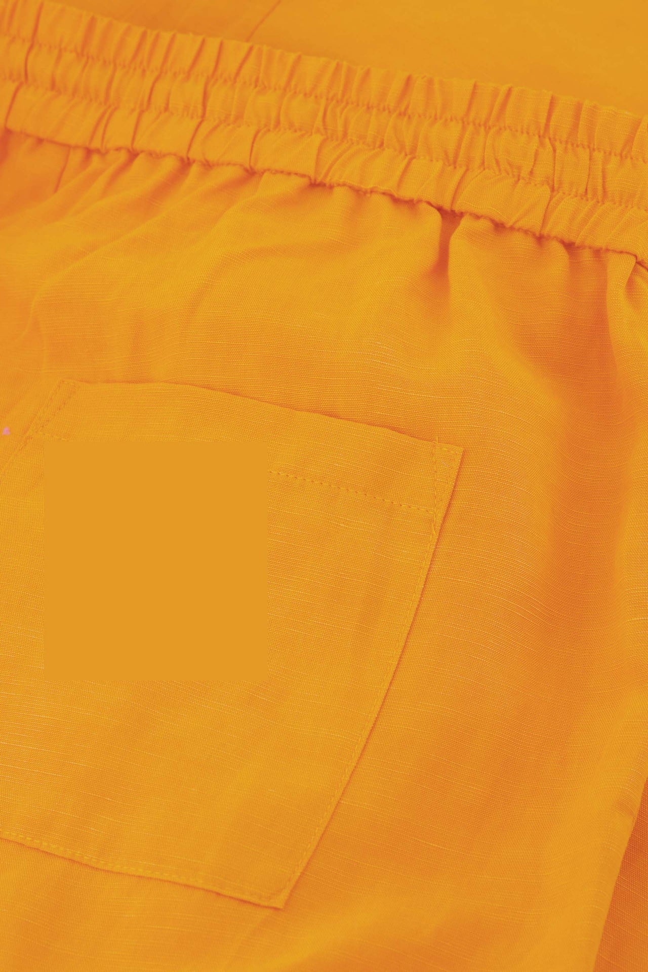 Fabienne Chapot brent trousers in orange. Close fabric view