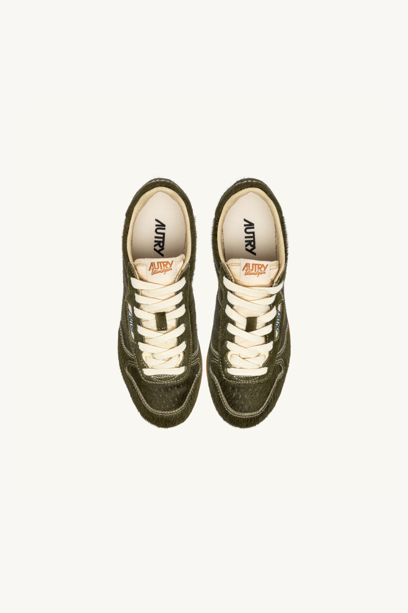 WSLW-BN05 - WINDSPIN LOW WOMEN SNEAKERS - PONY/MONO MILIT/MIL