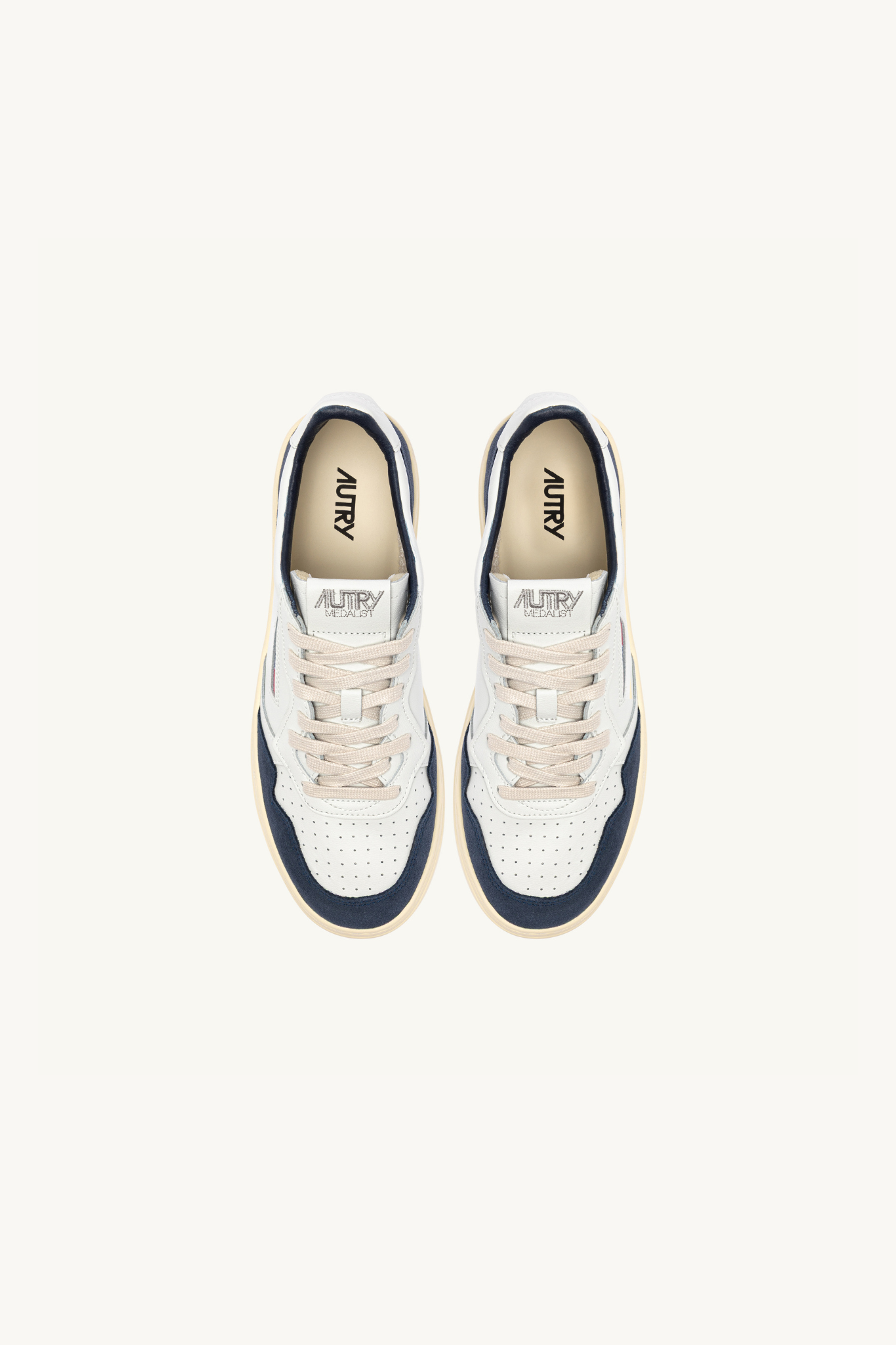 AULM-FT22 - MEDALIST LOW MEN SNEAKERS - SOFLEA/SUE WHT/DENIM