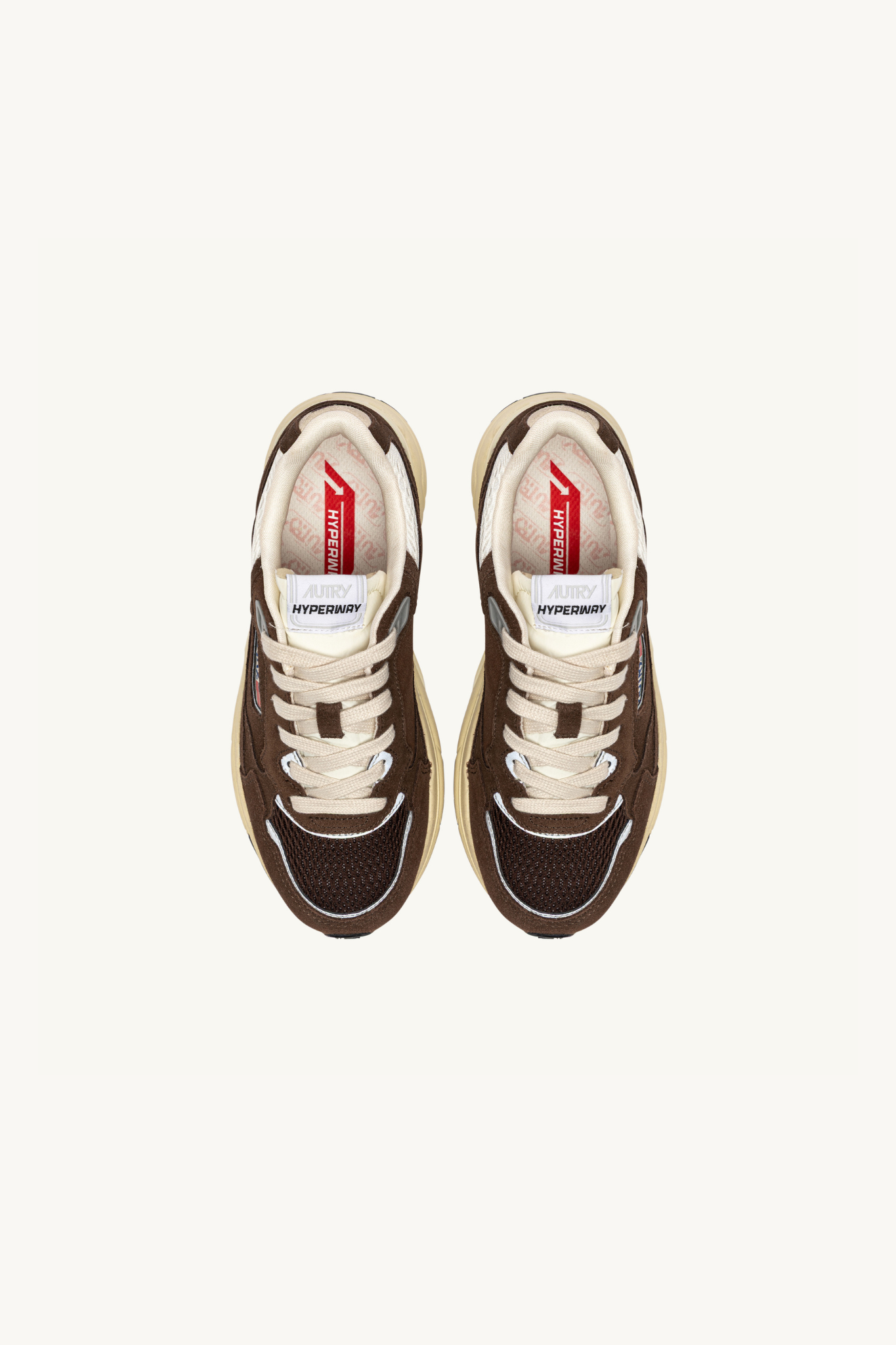 HYLM-UM25 - HYPERWAY LOW MEN SNEAKERS - SUEDE/MESH COTT/MARSH