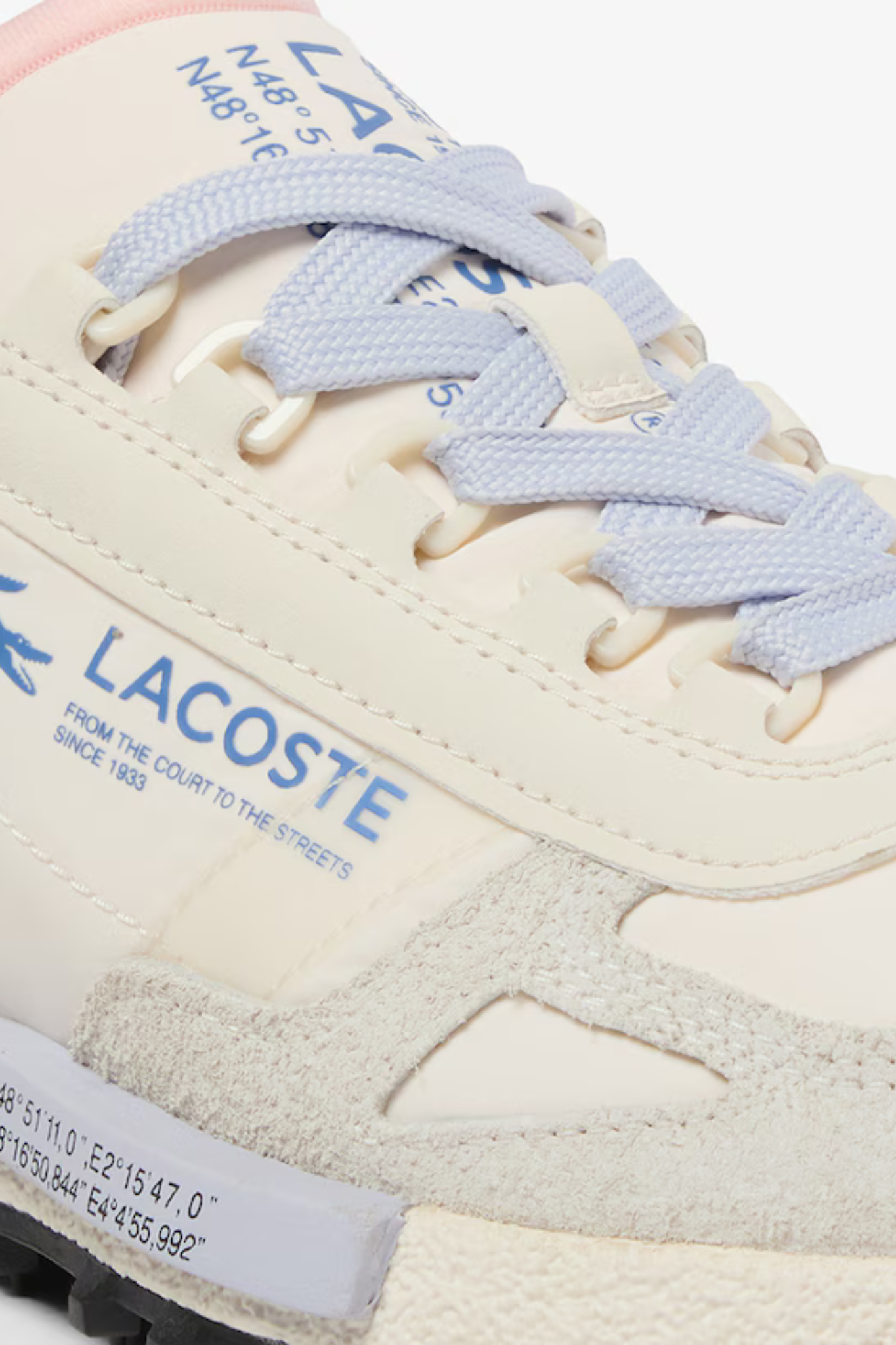 ELITE ACTIVE WOMEN SNEAKERS - OFF WHITE/LT PNK/BLUE