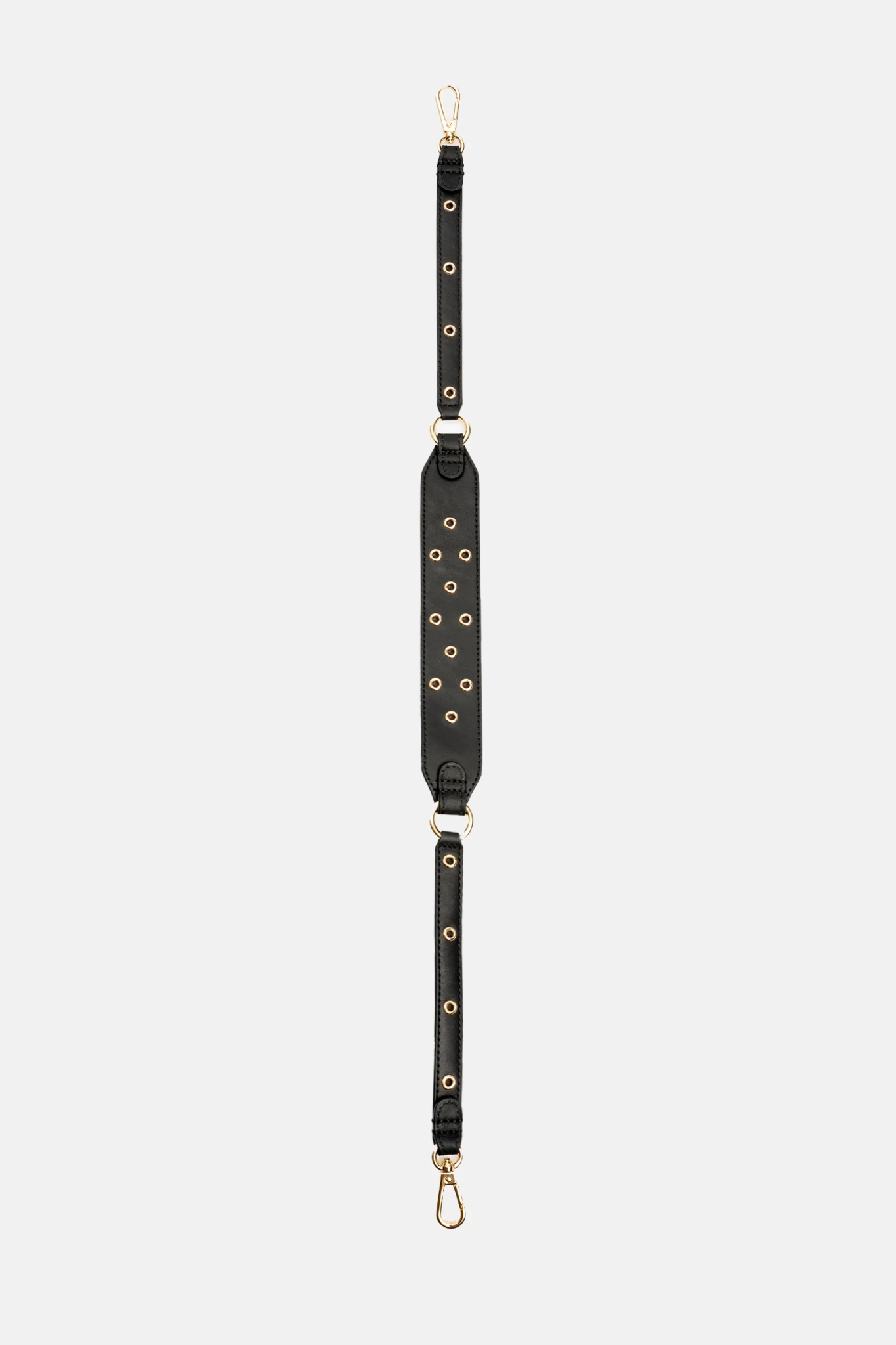 SHORT STRAP EYELETS - BLACK GOLD