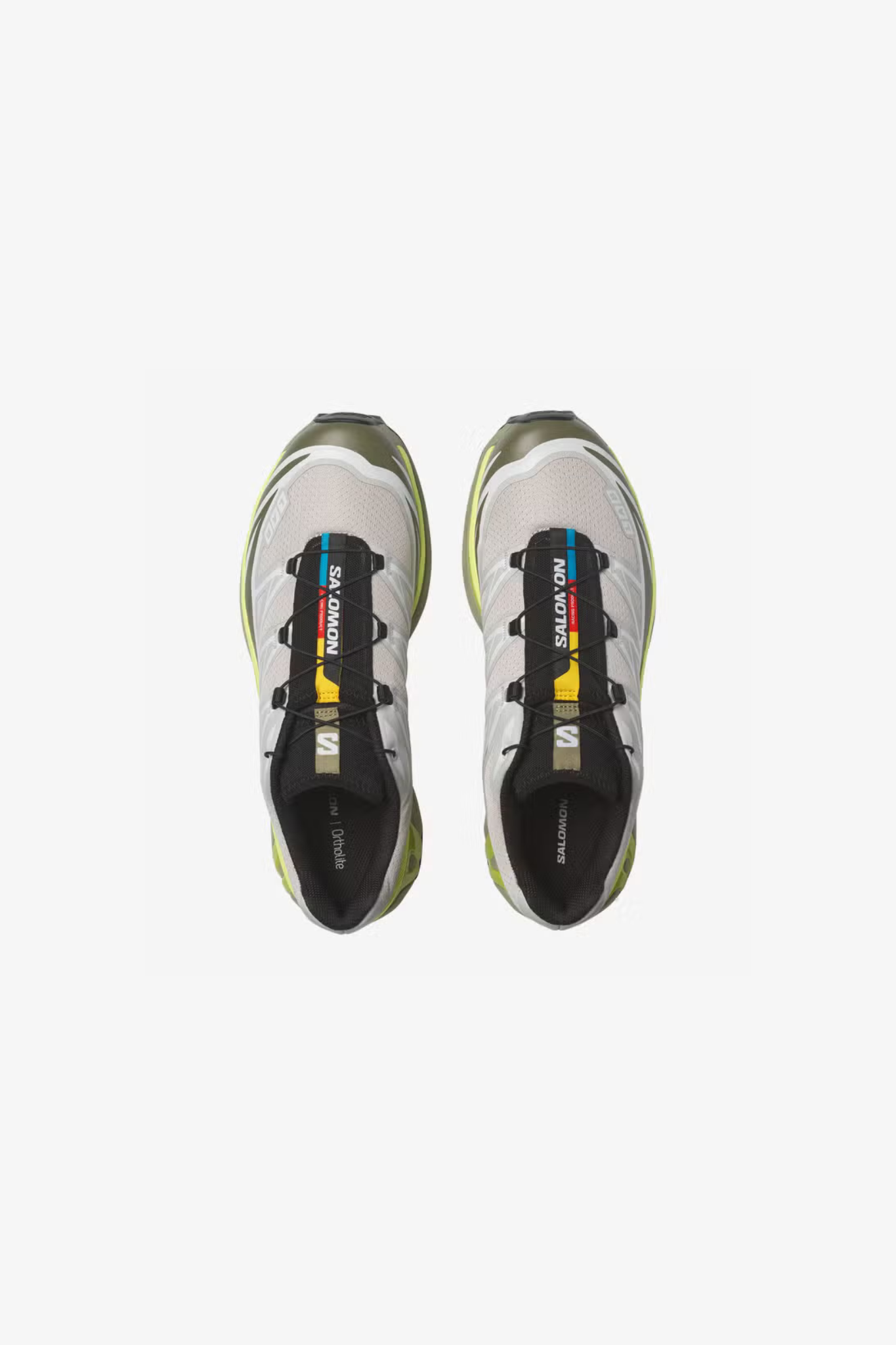 XT-6 MEN SNEAKER - LUNAR ROCK/DEEP LICHEN GREEN/BRIGHT CHARTREUSE