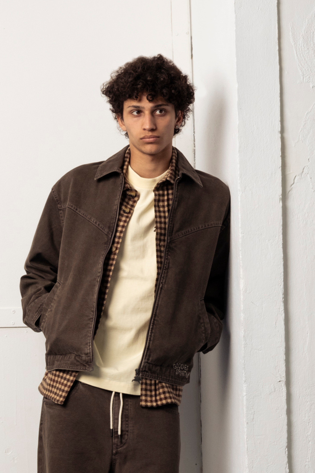 EVERYDAY QUARTIER JACKET - WASHED BROWN