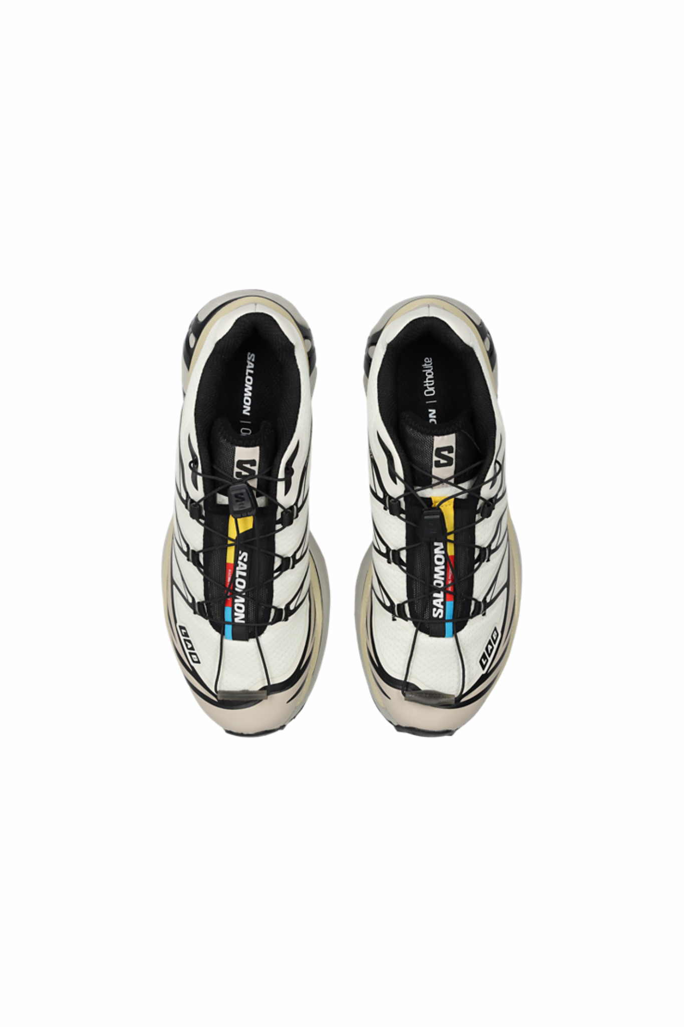 XT-6 SNEAKERS WOMEN - VANILLA ICE/ BLACK/ SILVER CLOUD