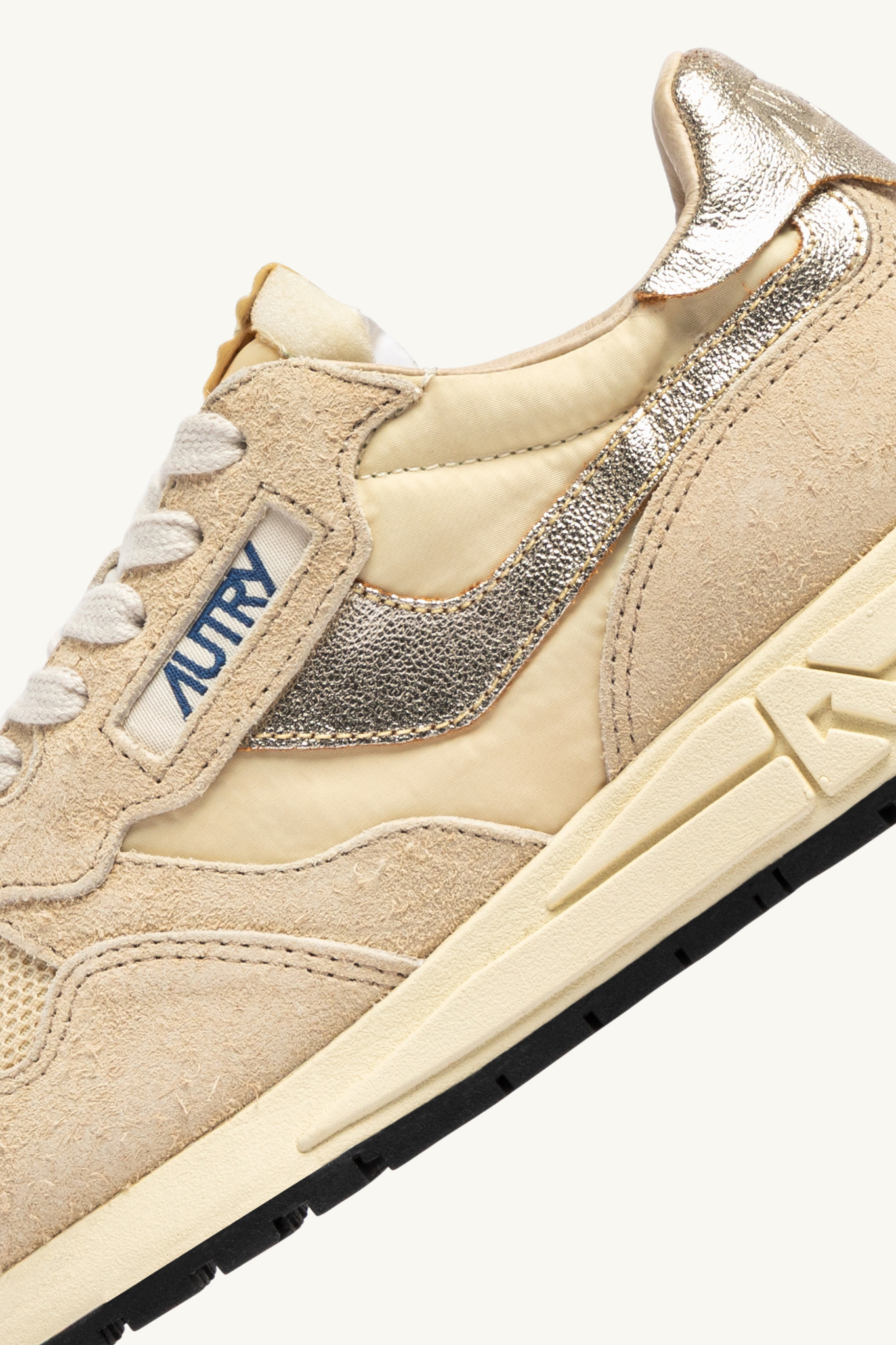 WWLW-YD01 - REELWIND LOW WOMEN SNEAKERS - SUENYL/LAM ECRU/PLAT